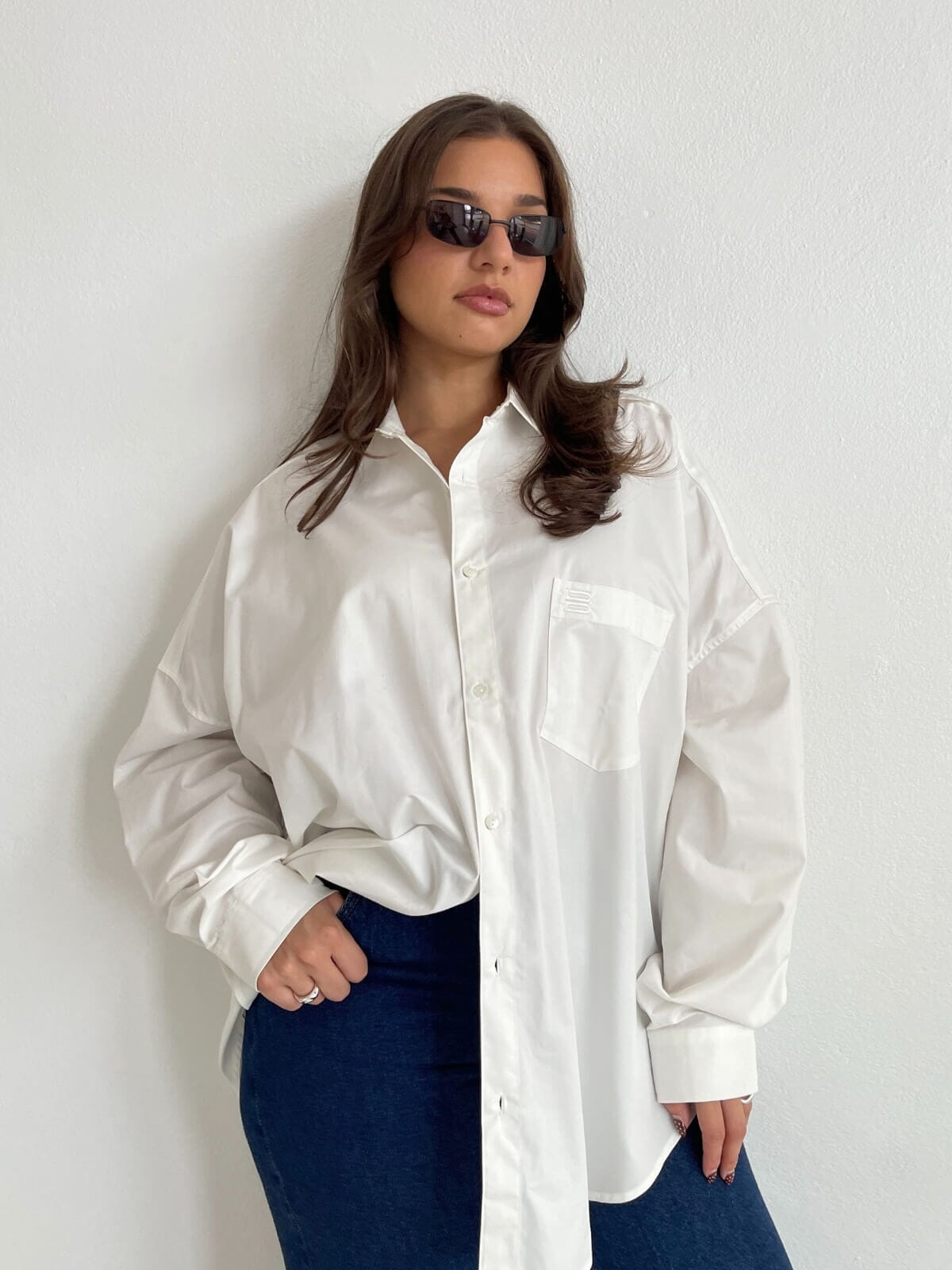 Jeanne Shirt - White Shirts BLANCA 
