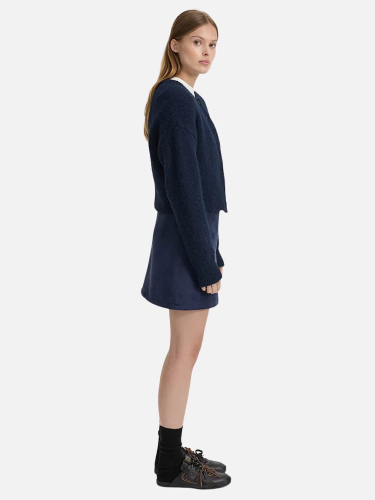 BLANCA | Marlo Cardigan - Navy | Perlu