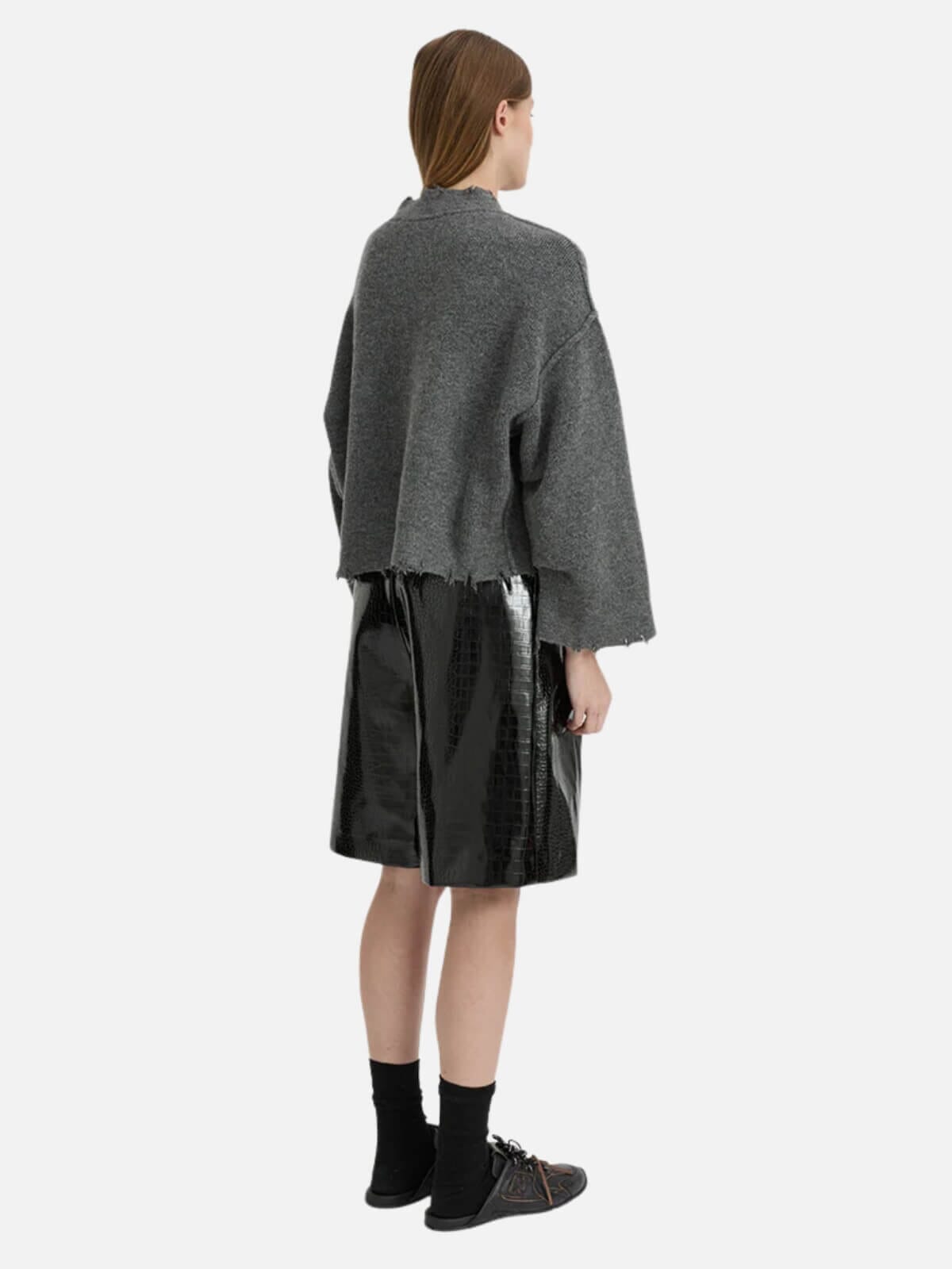 BLANCA | Pepa Cardigan - Charcoal | Perlu