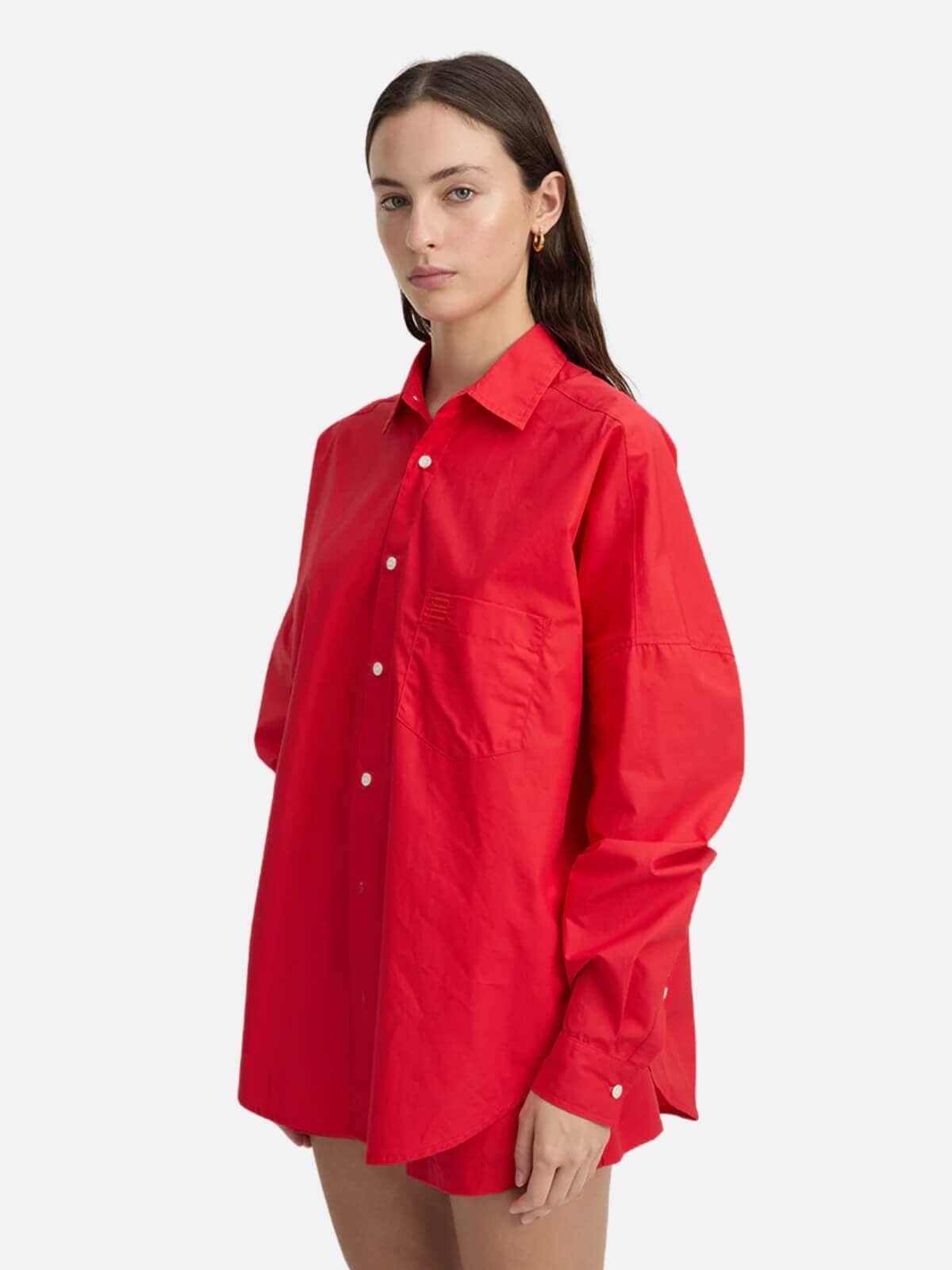 Rachel Shirt - Red Shirts BLANCA 