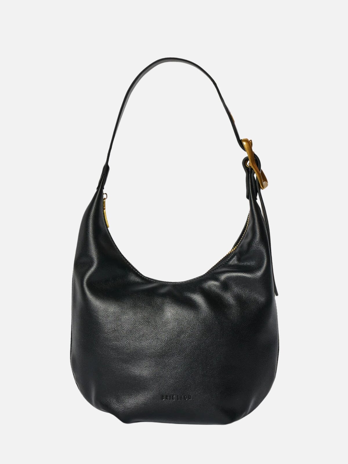 Brie Leon | Everyday Croissant Bag - Black | Perlu