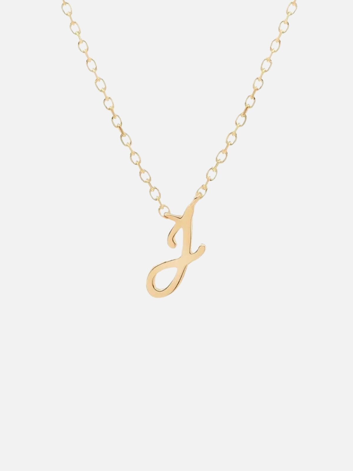 14K Gold Love Letter Necklace Necklaces By Charlotte 