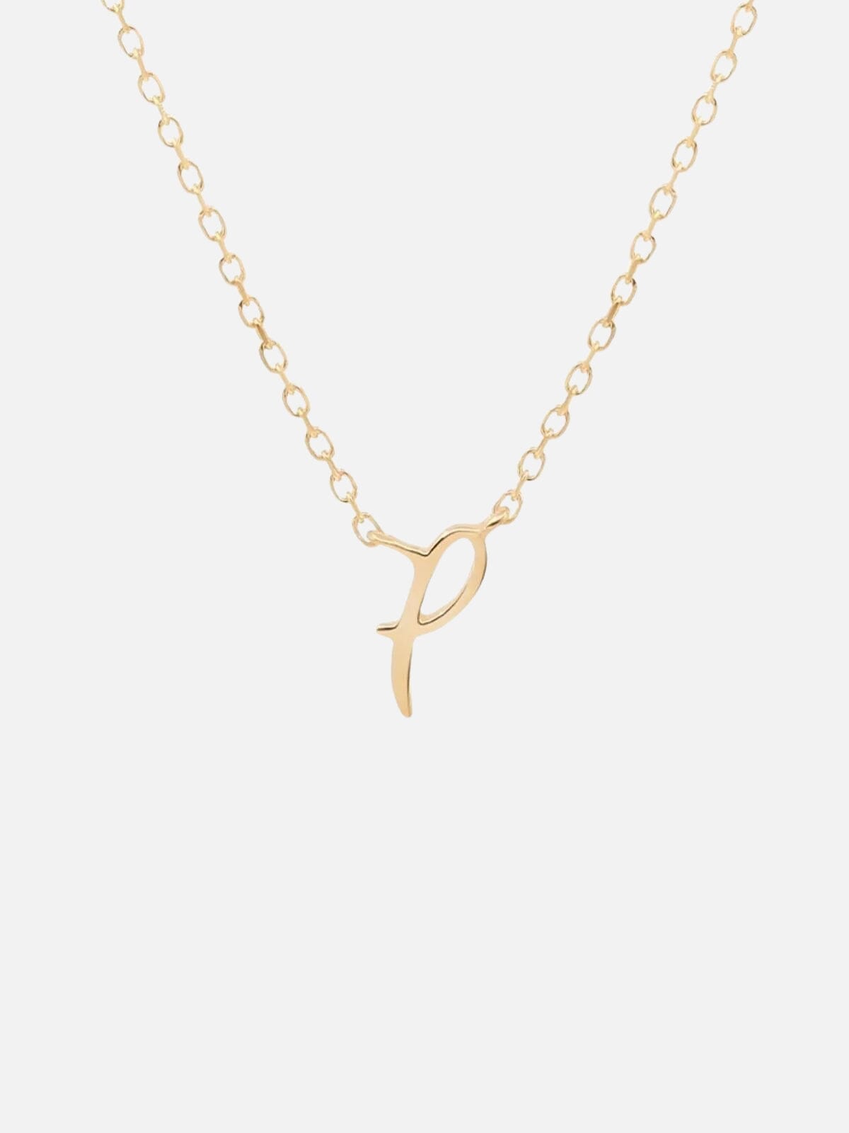 14K Gold Love Letter Necklace Necklaces By Charlotte 