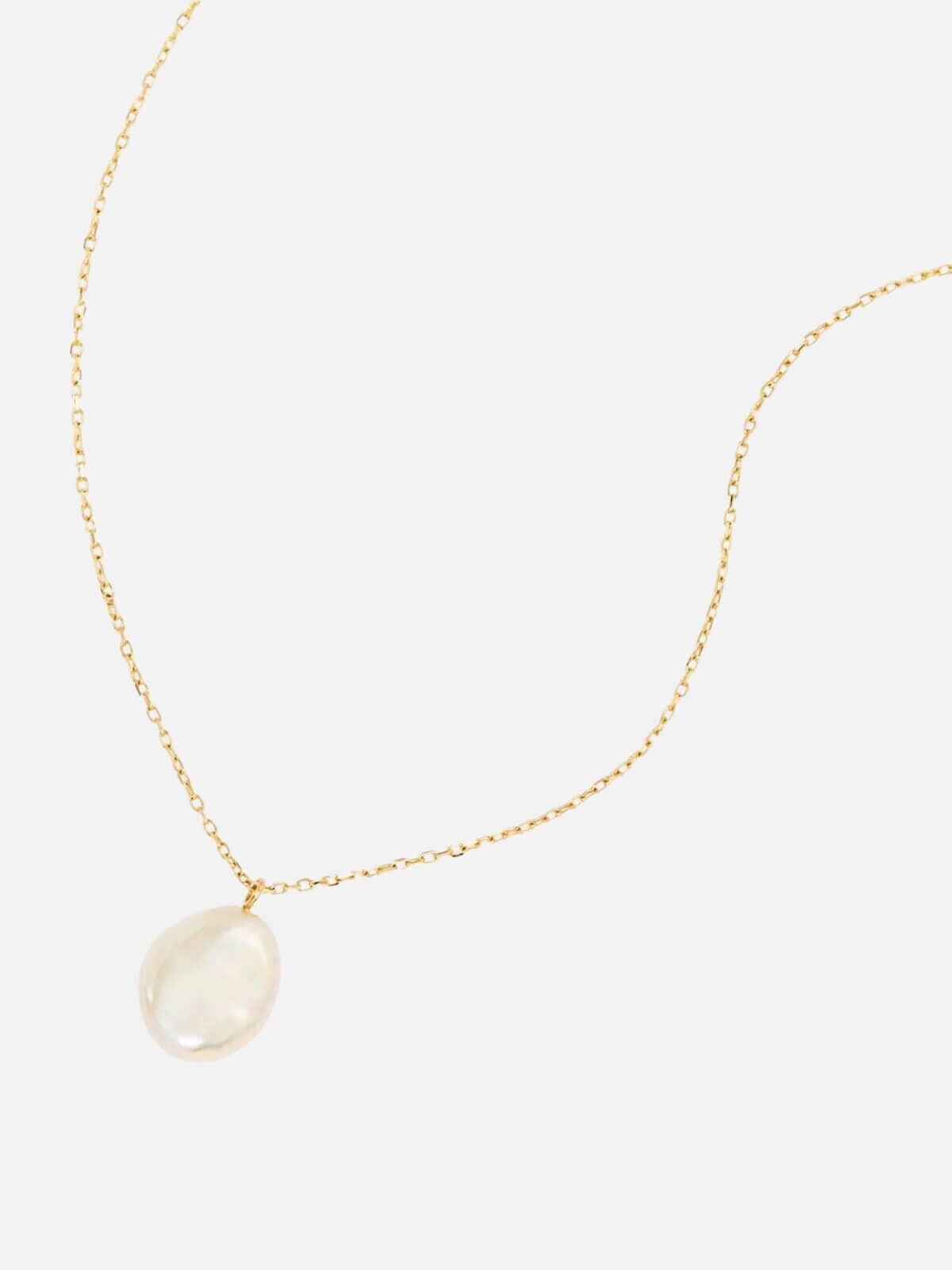 By Charlotte | 14k Gold Tranquillity necklace | Perlu