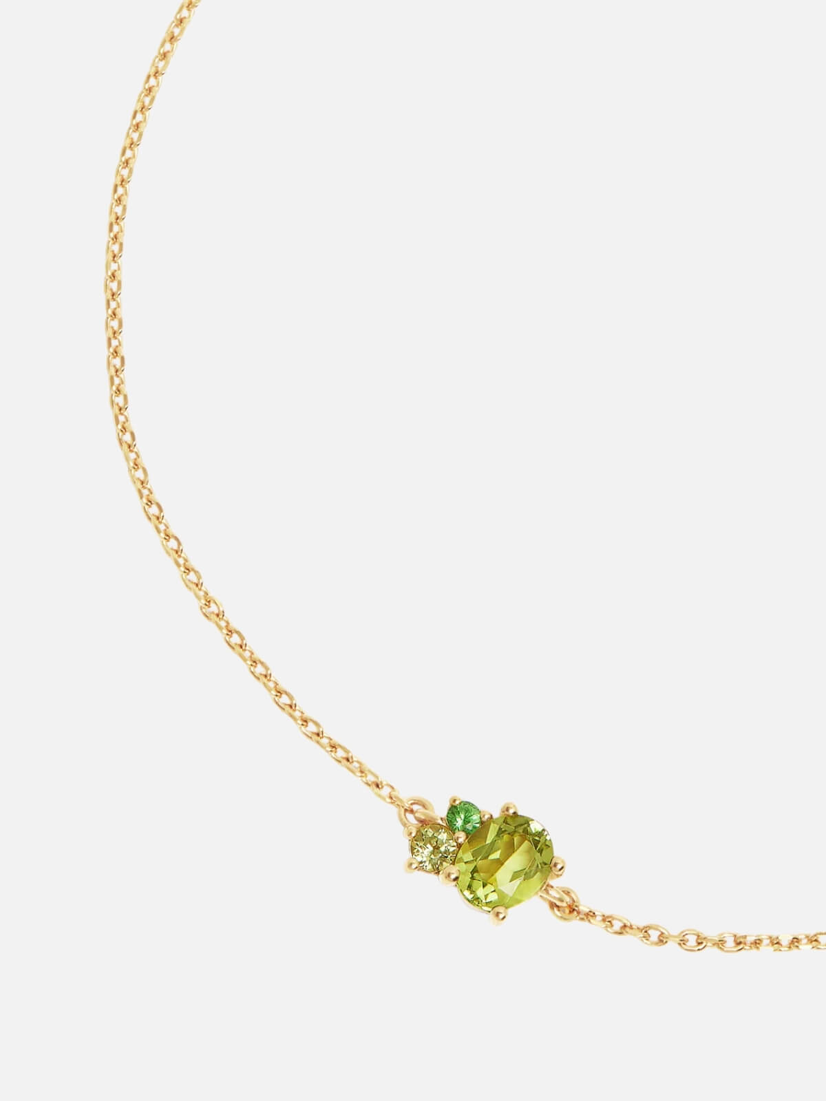 18k Gold Vermeil Kindred Birthstone Bracelet - August