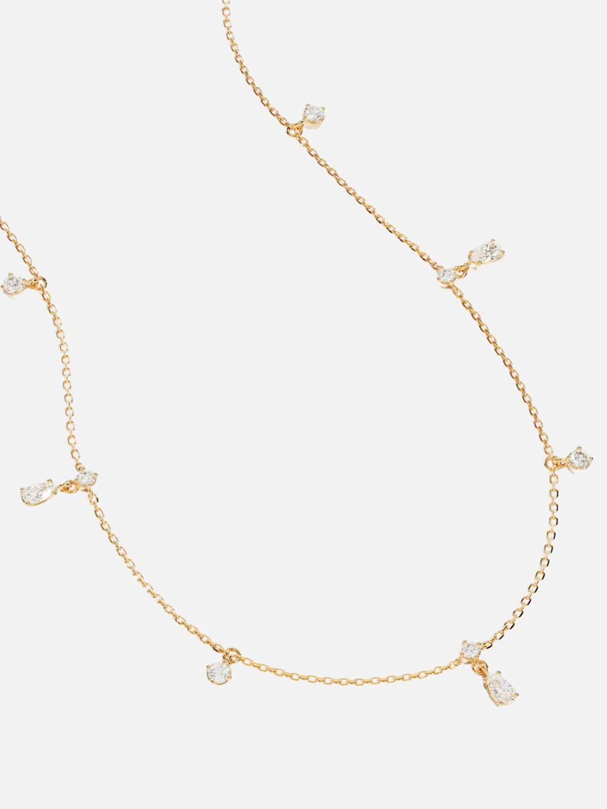 By Charlotte | 18k Gold Vermeil No Rain, No Flowers Choker | Perlu