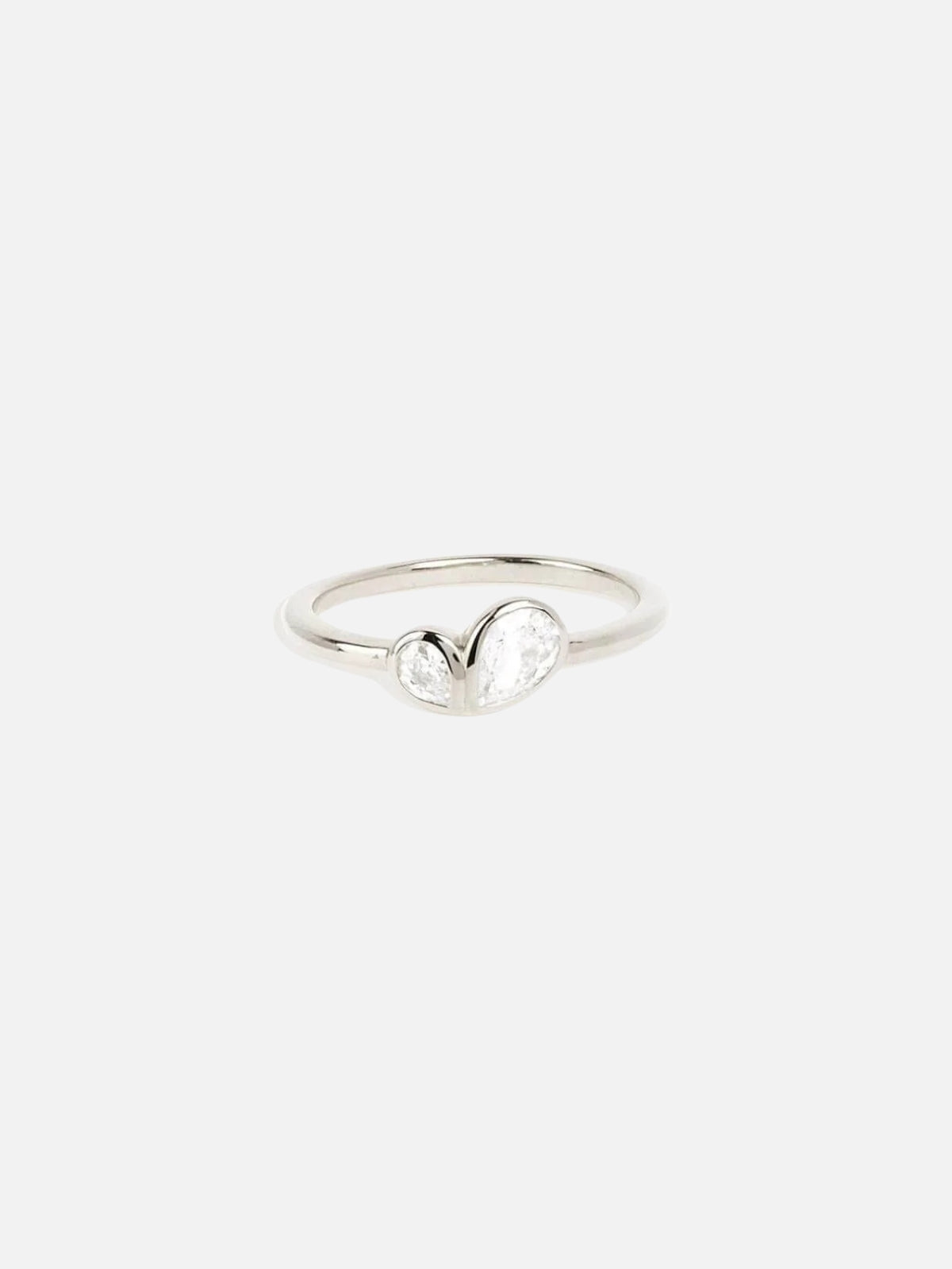 By Charlotte | Adored Ring - Silver | Perlu