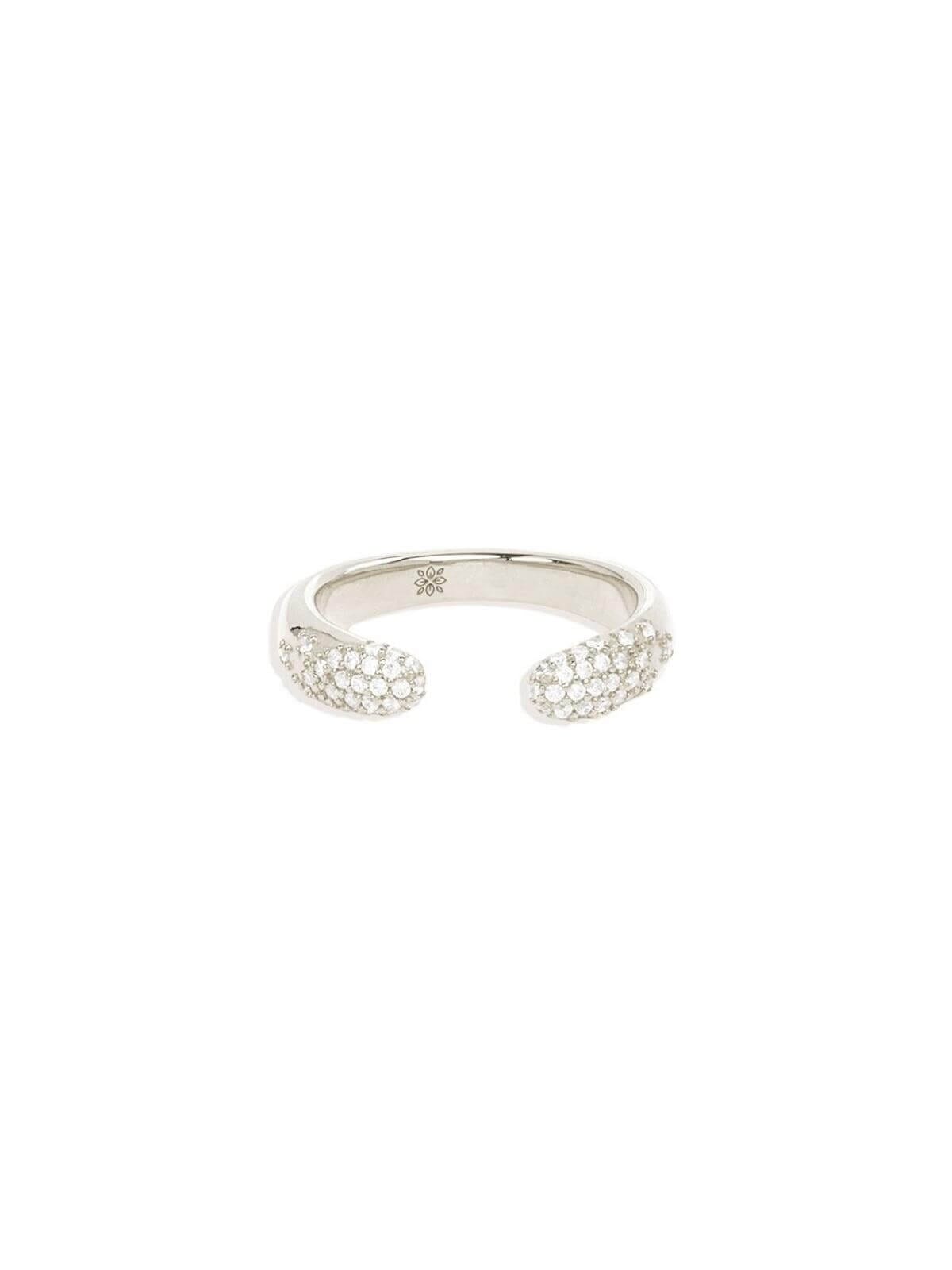 By Charlotte | Connect Deeply Ring - Silver | Perlu