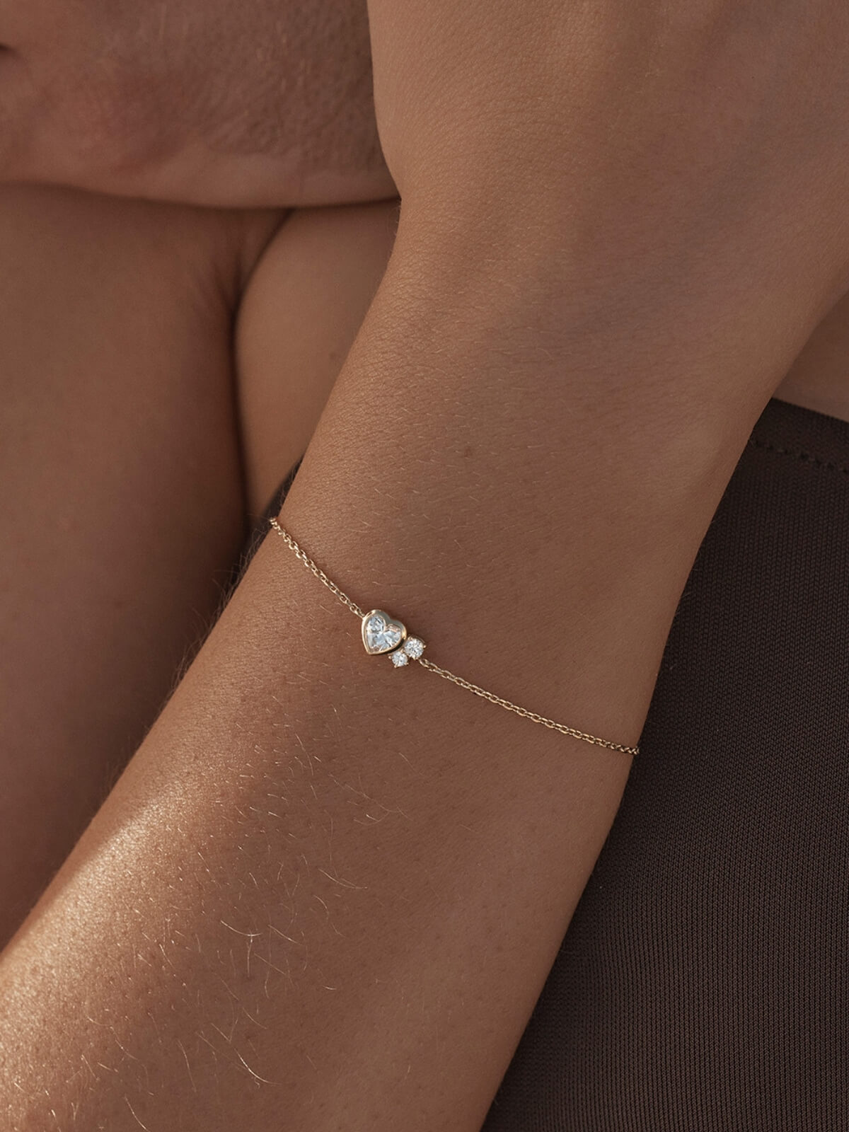 Dream Lover Heart Bracelet - 18k Gold