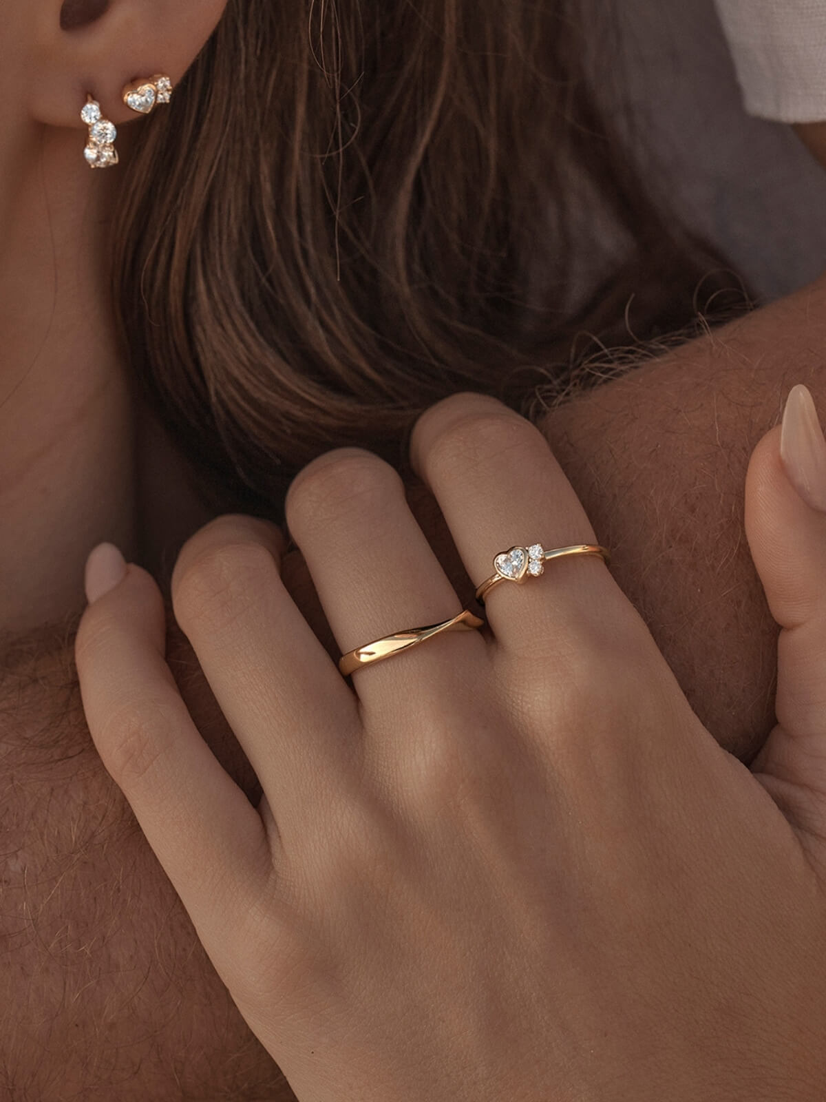 Dream Lover Heart Ring - 18k Gold