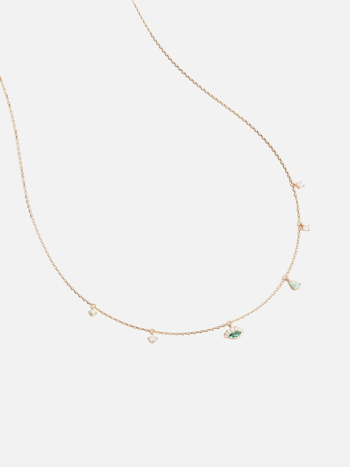 Hope and Protection Necklace - 18k Gold
