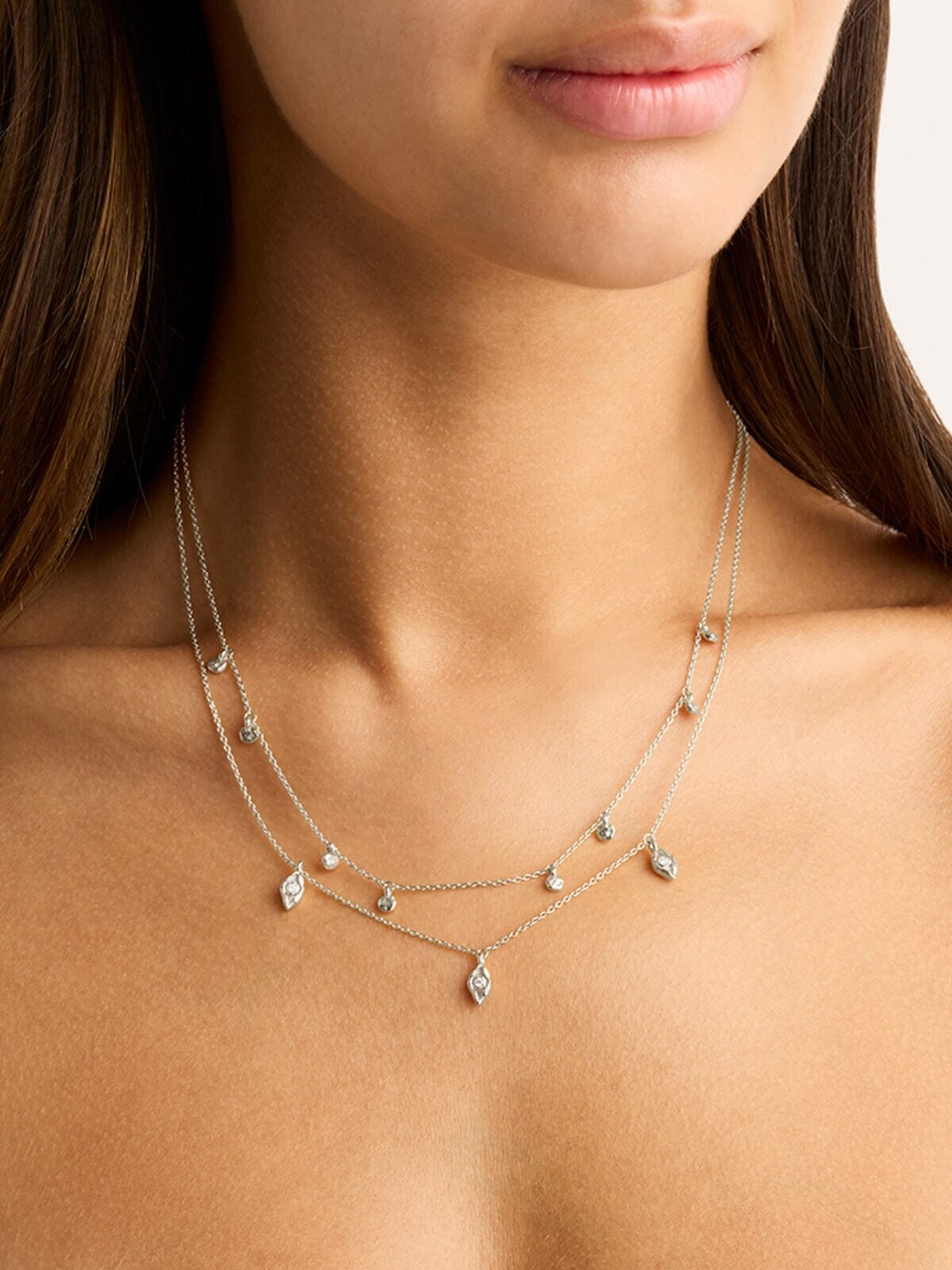 by charlotte | I am Protected Layered Choker - Sterling Silver | Perlu