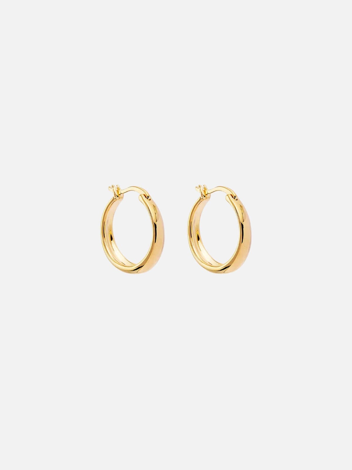 By Charlotte | Infinite Horizon Large Hoops - Gold | Perlu