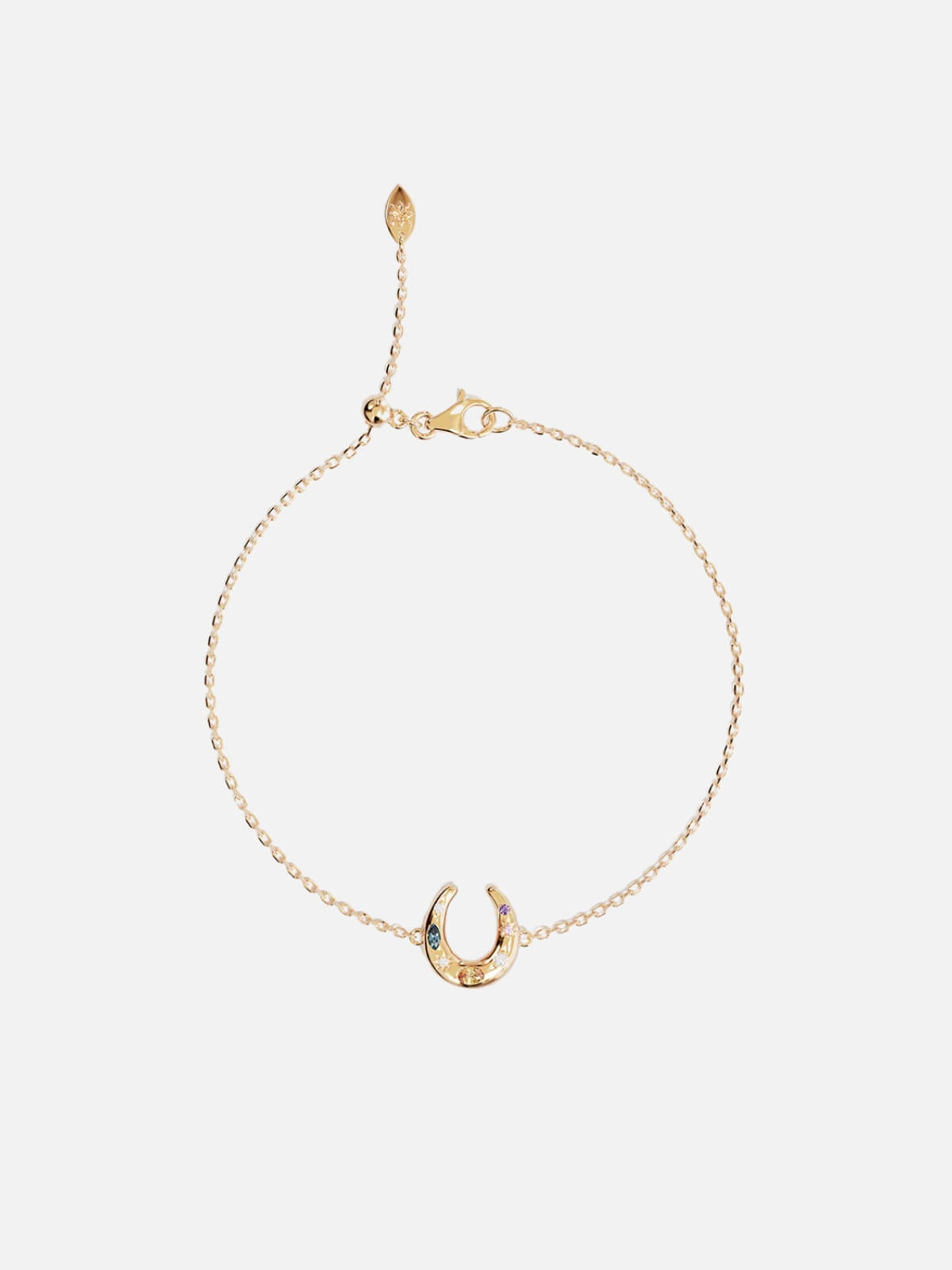 Lucky Horseshoe Bracelet - 18k Gold Vermeil