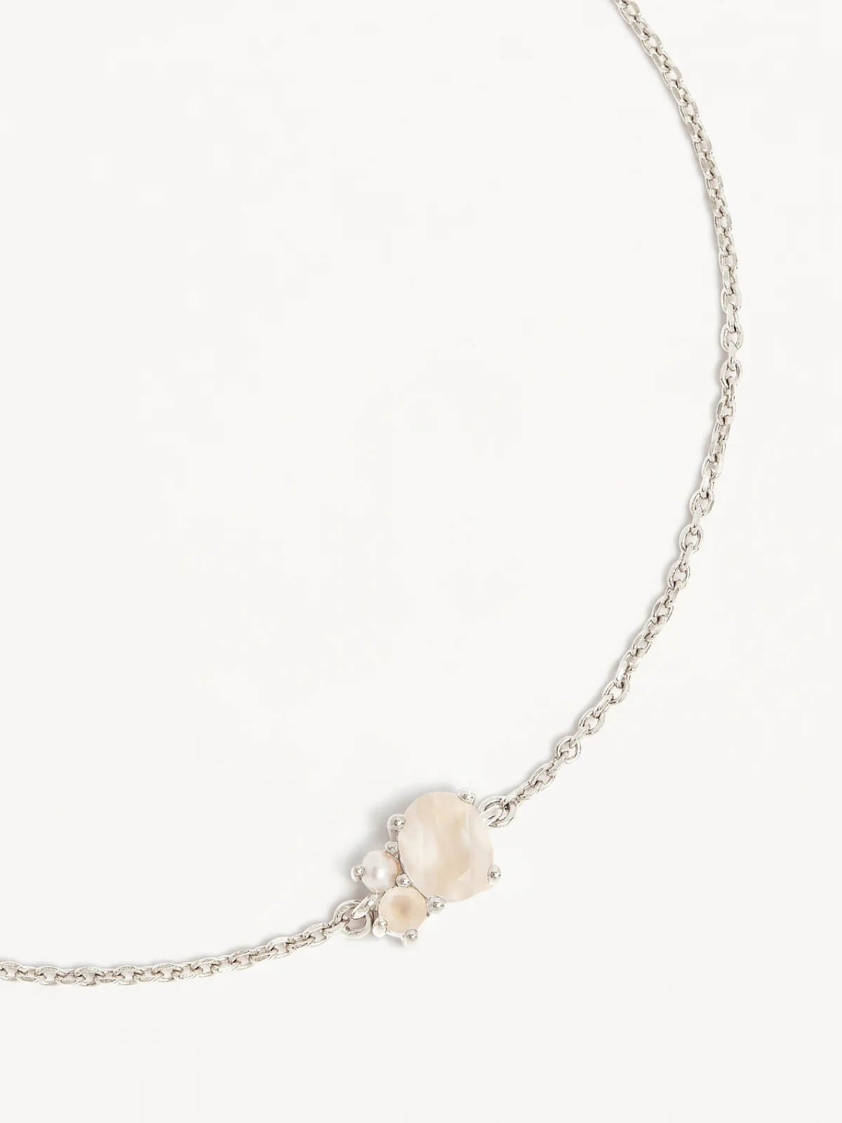 Sterling Silver Kindred Birthstone Bracelet - June