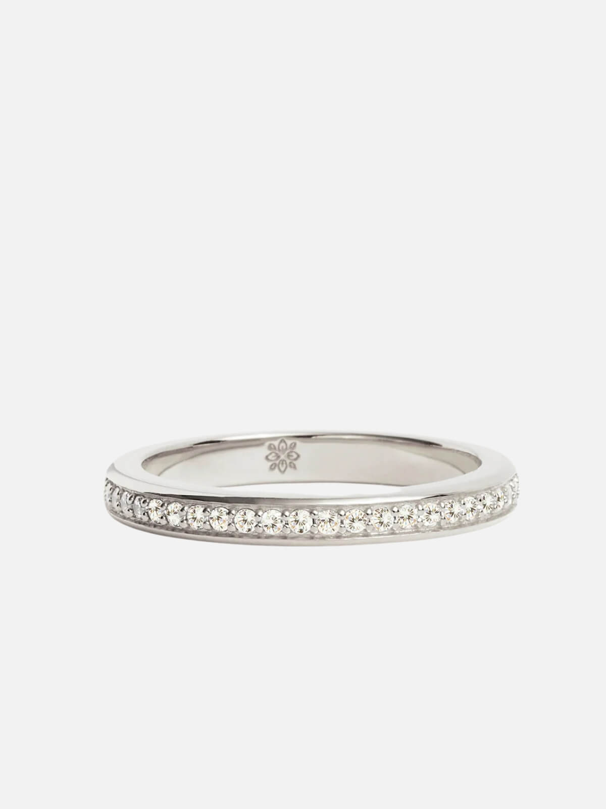 By Charlotte | Sterling Silver With Love Ring | Perlu