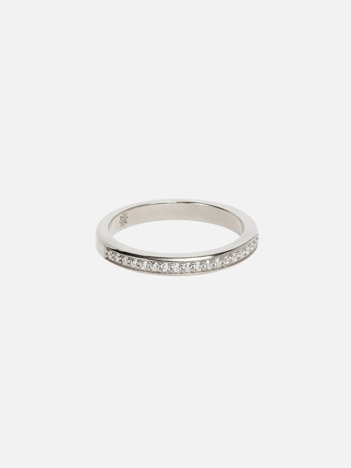 By Charlotte | Sterling Silver With Love Ring | Perlu