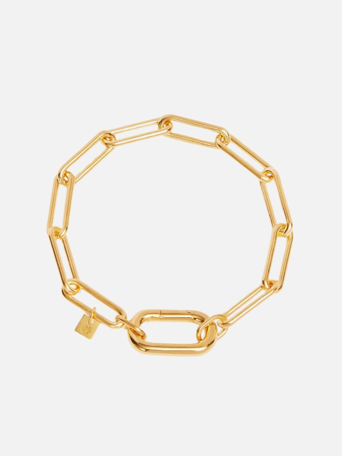 With Love Annex Link Bracelet - 18k Gold Bracelets By Charlotte 