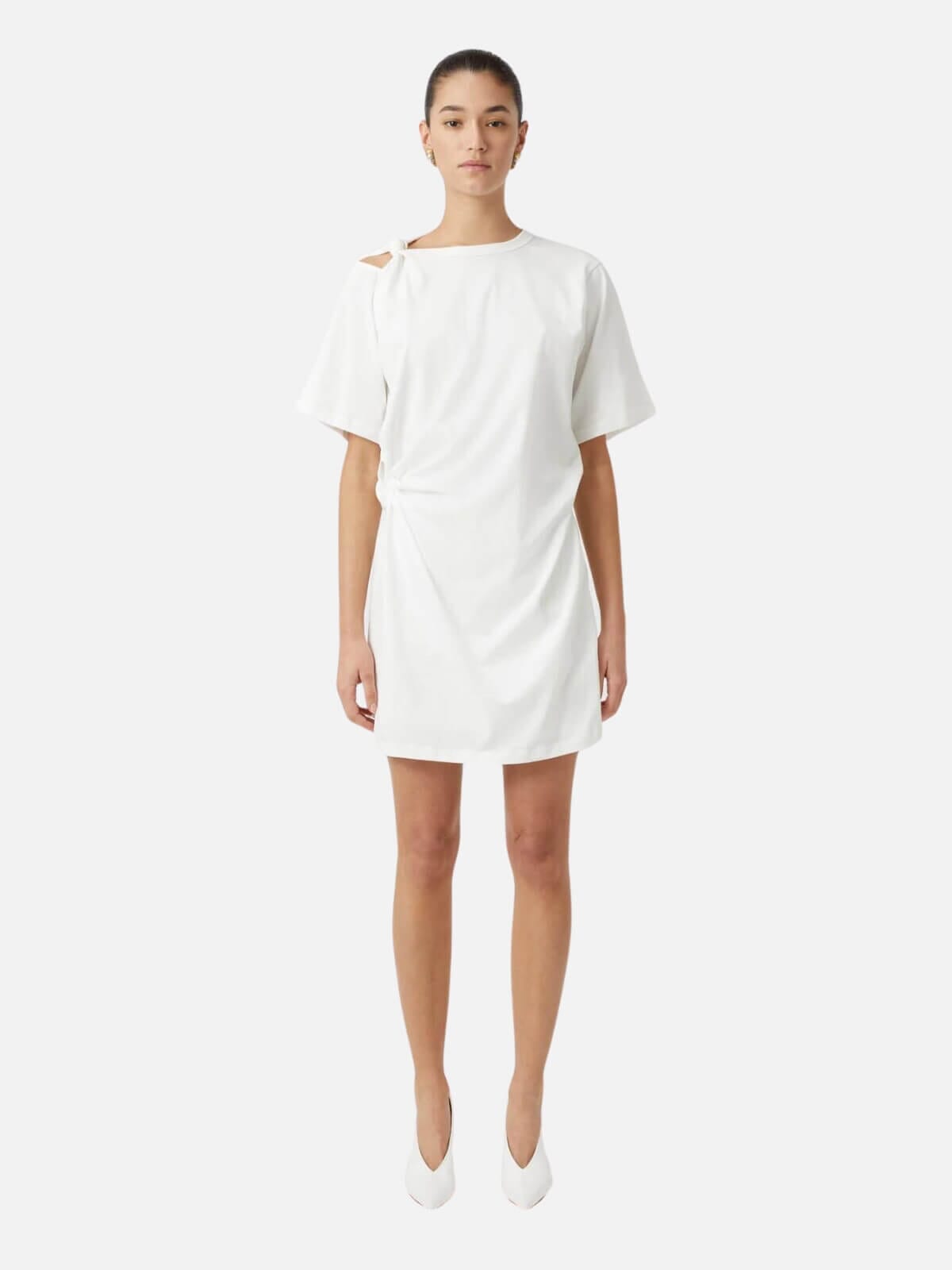 Camilla and Marc | Anani Tee Dress - Soft White | Perlu