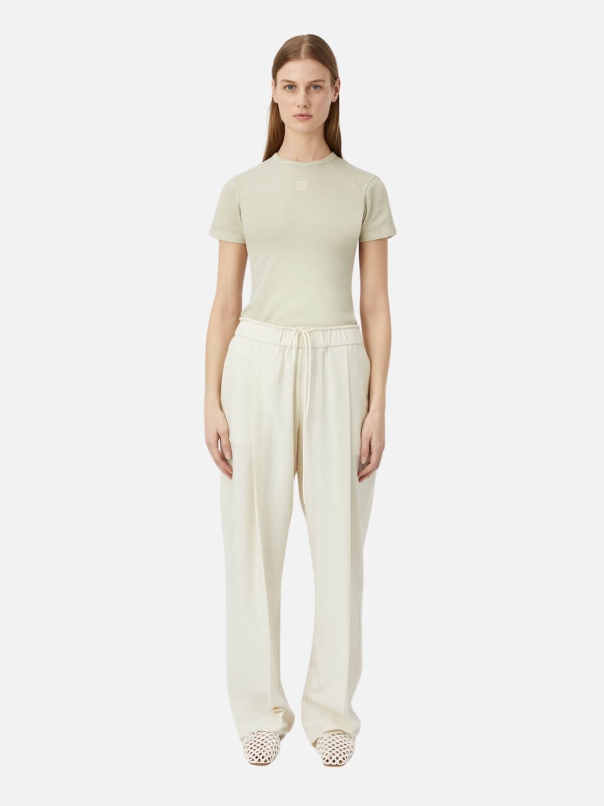 Carlisle Pant - Ivory Marle Pants Camilla and Marc 