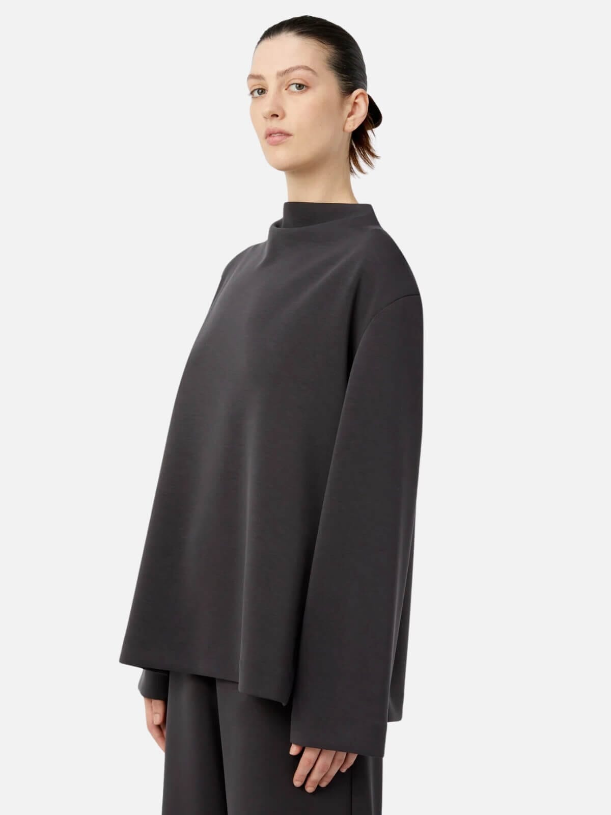 Elanora Long Sleeve Lounge Top - Amethyst Tops Camilla and Marc 