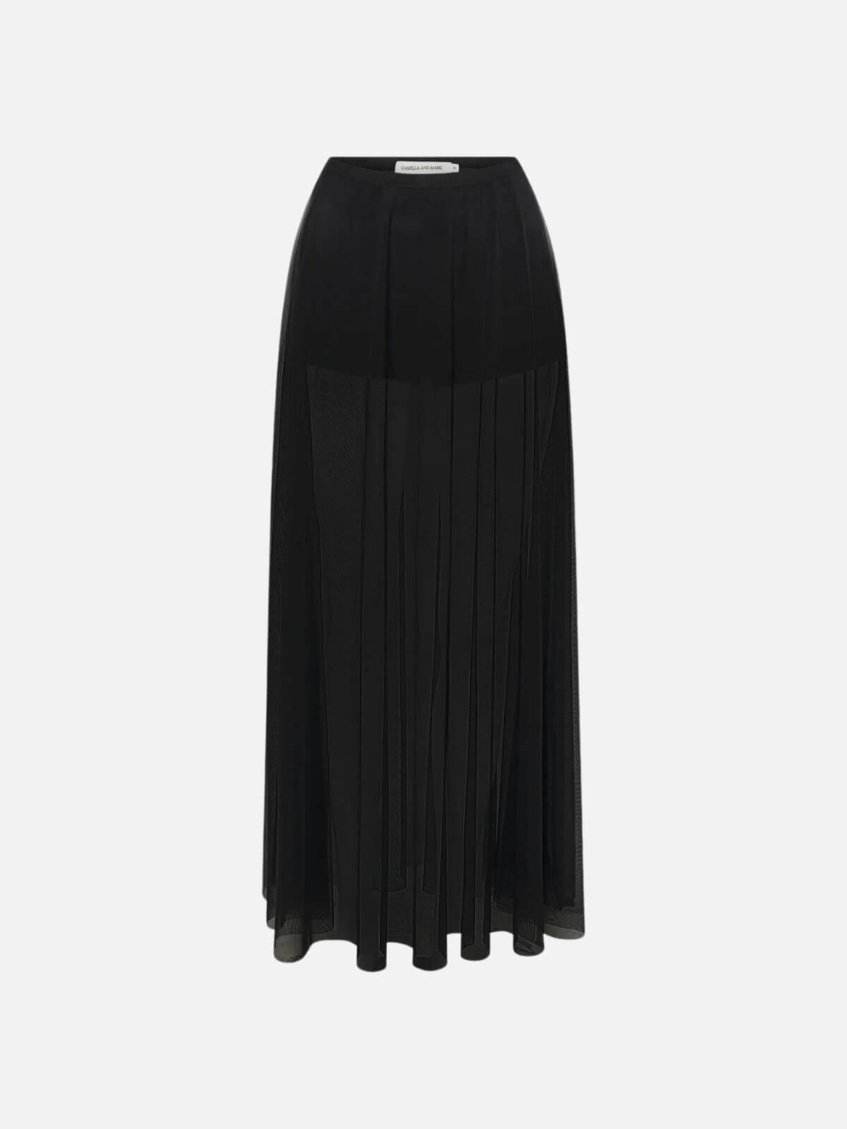 Camilla and Marc | Loom Maxi Skirt - Black | Perlu