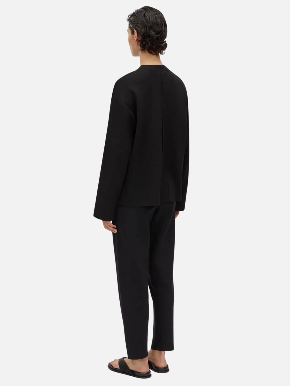 Lyndon Knit Sweater - Black Jumpers & Knitwear Camilla and Marc 