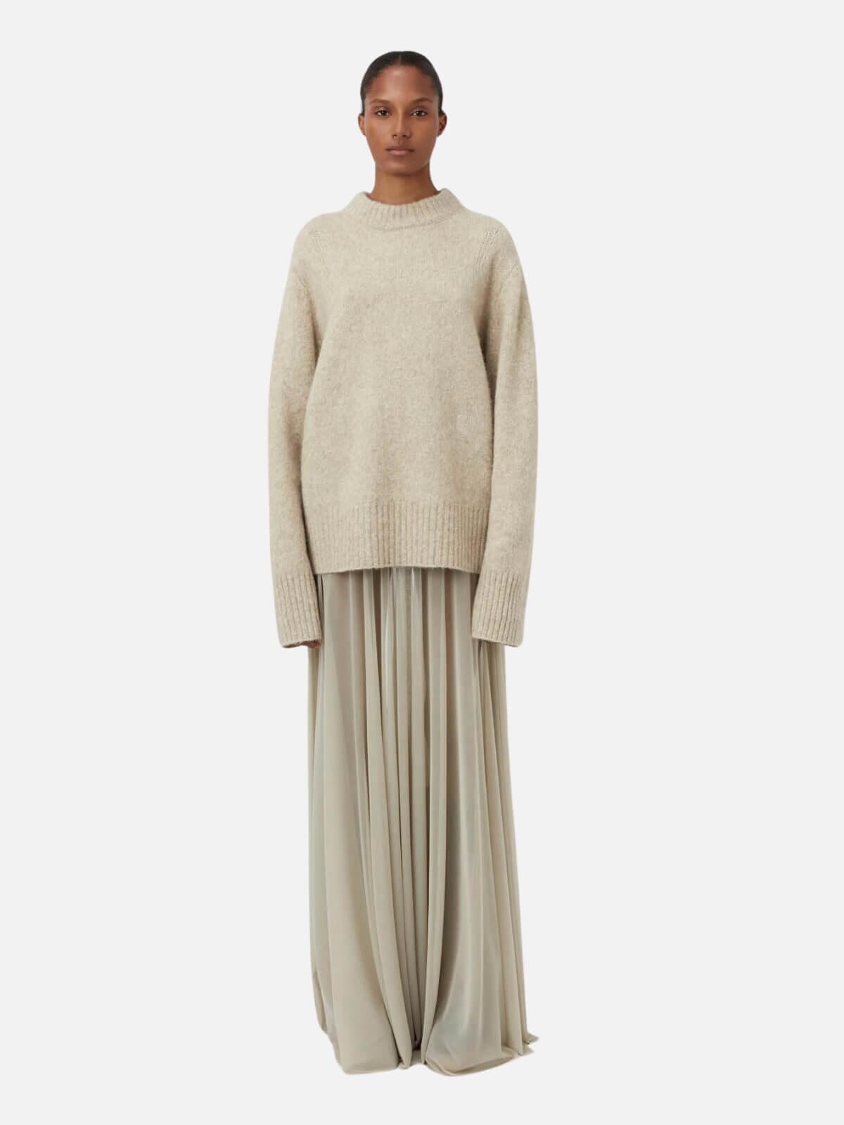 Camilla and Marc | Majorelle Maxi Skirt - Bone | Perlu