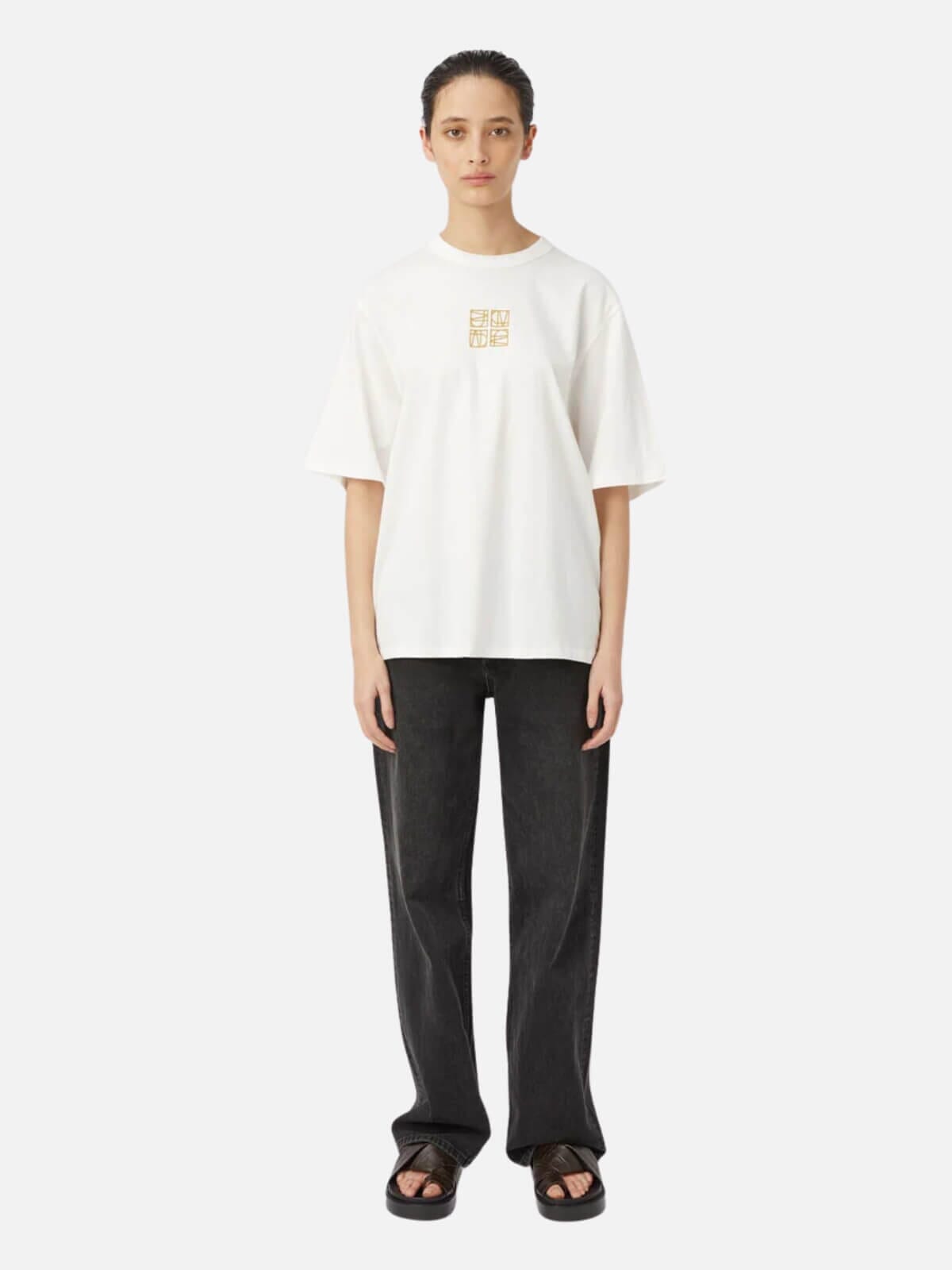 Monica Tee - Soft White Tops Camilla and Marc 