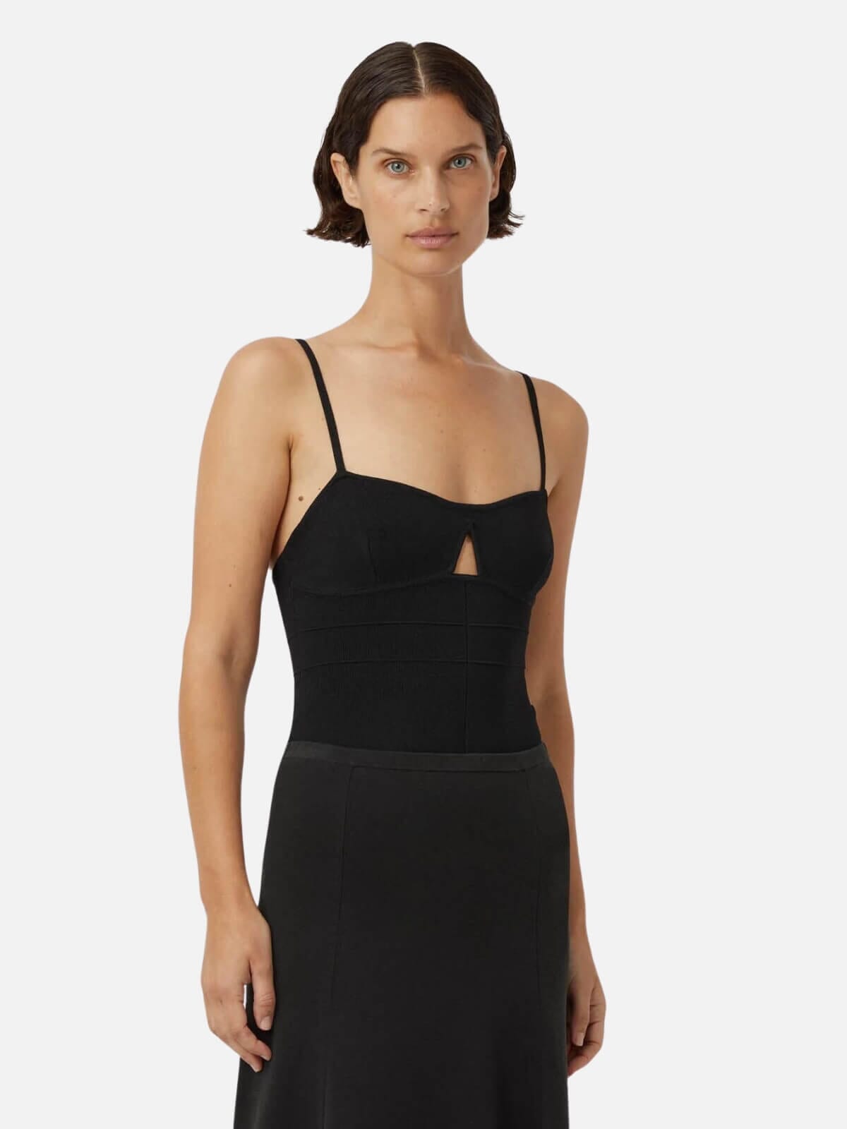 Camilla and Marc | Ophira Knit Bodysuit - Black | Perlu