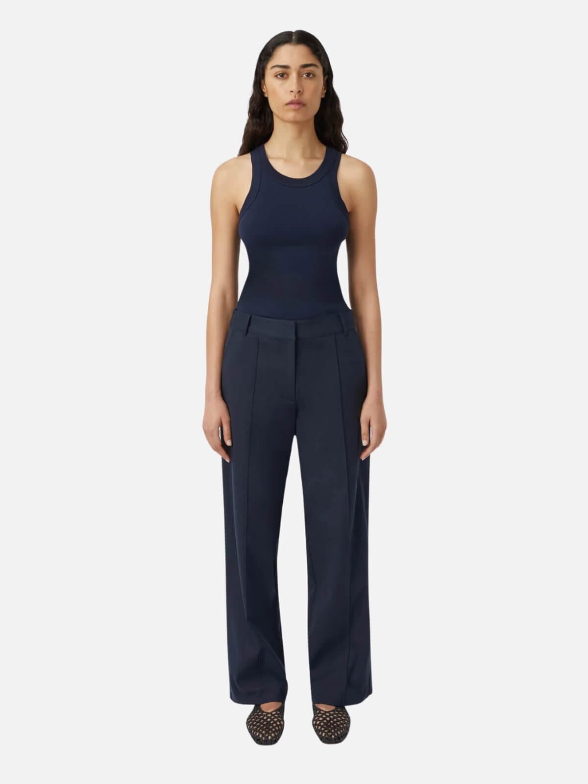 Park Tank - Dark Navy Tops Camilla and Marc 