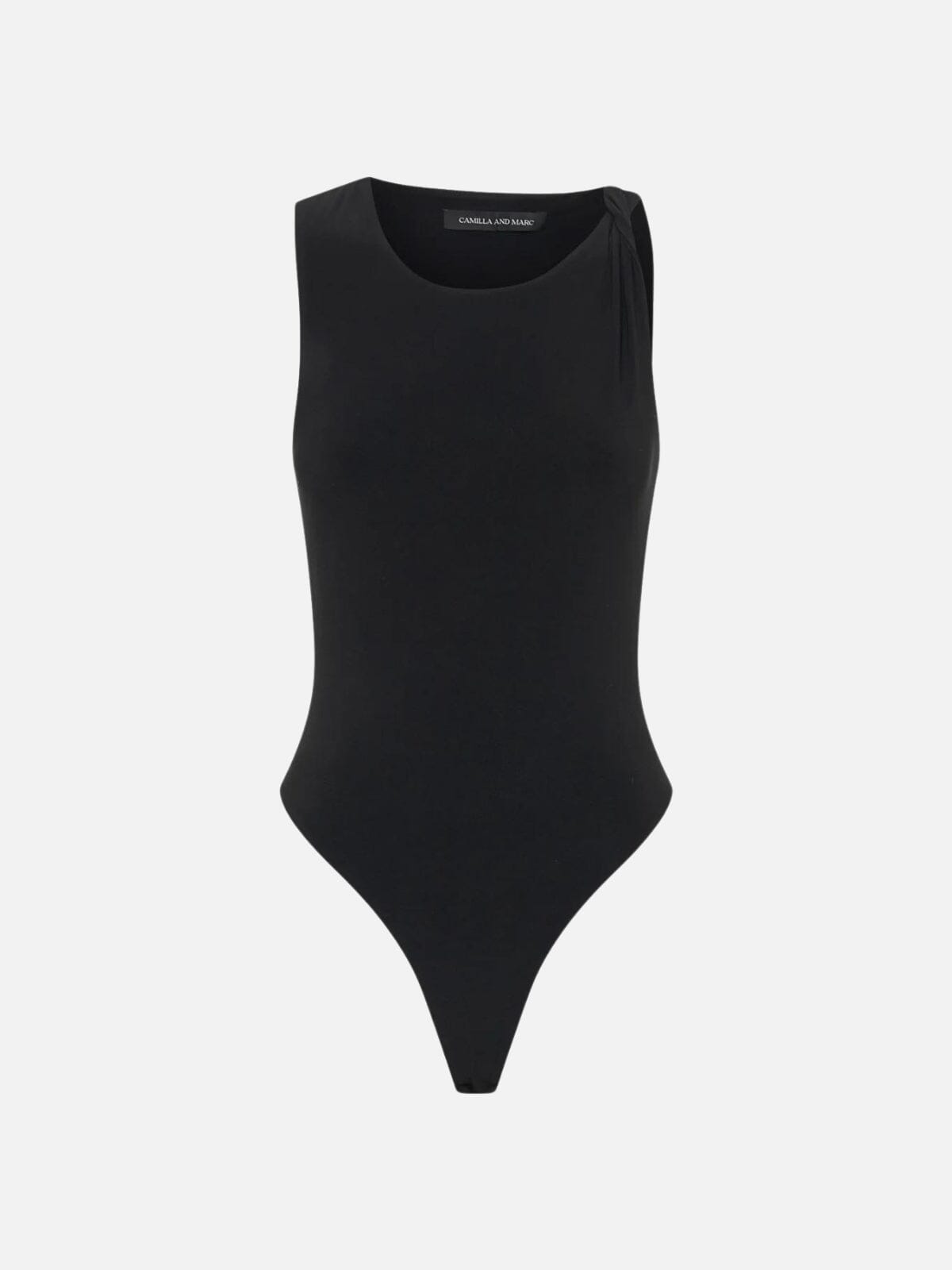 Camilla and Marc | Saint Twist Bodysuit - Black | Perlu