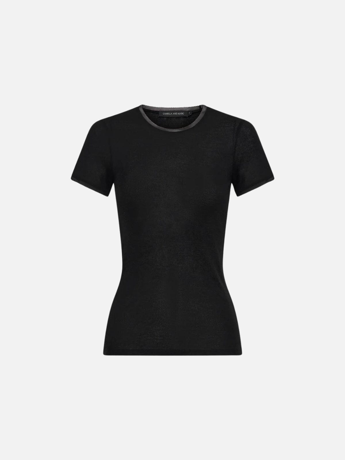 Camilla and Marc | Sunisa Tee - Black | Perlu