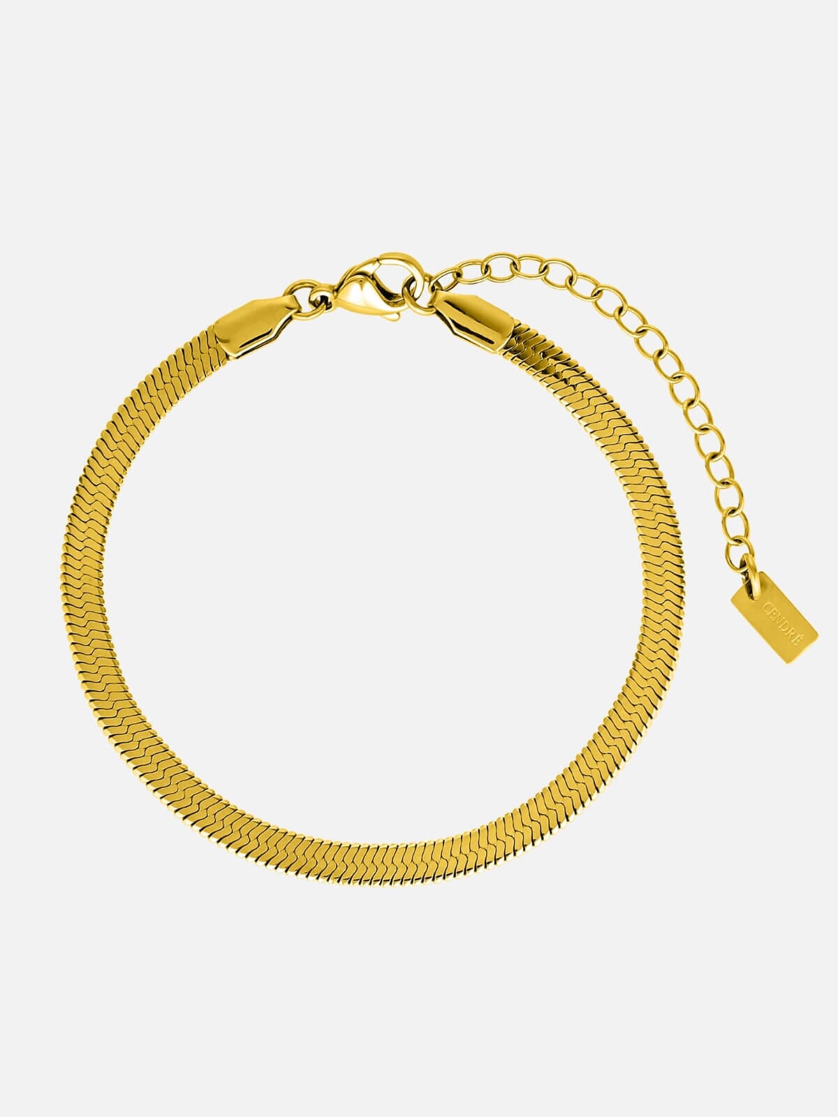 Cendre | Beau Snake Bracelet - Gold | Perlu