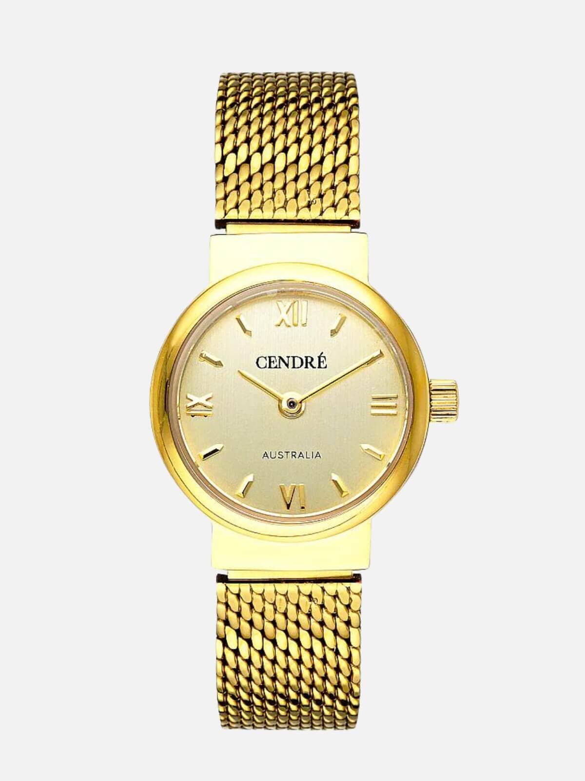 Cendre | Camille Watch - Gold | Perlu 