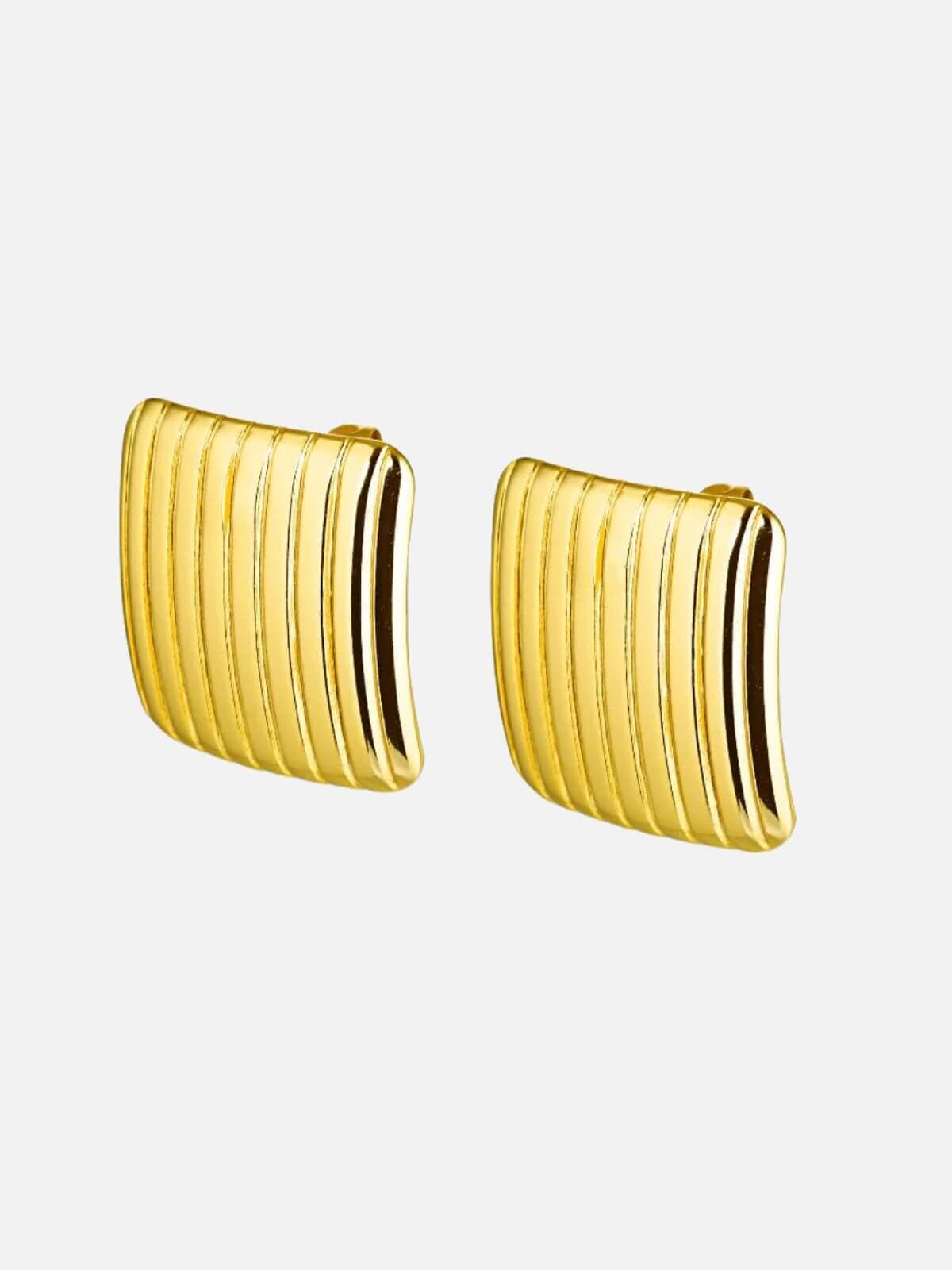 Cendre | Mara Earrings - Gold | Perlu