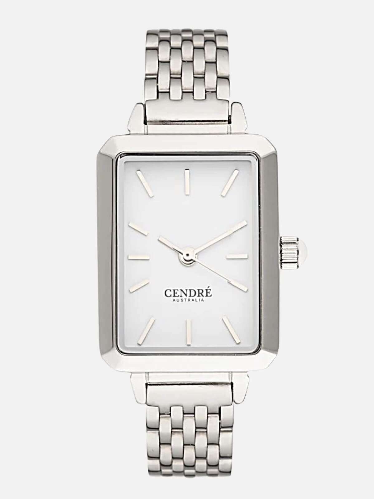 Cendre | Mason Watch - Silver | Perlu