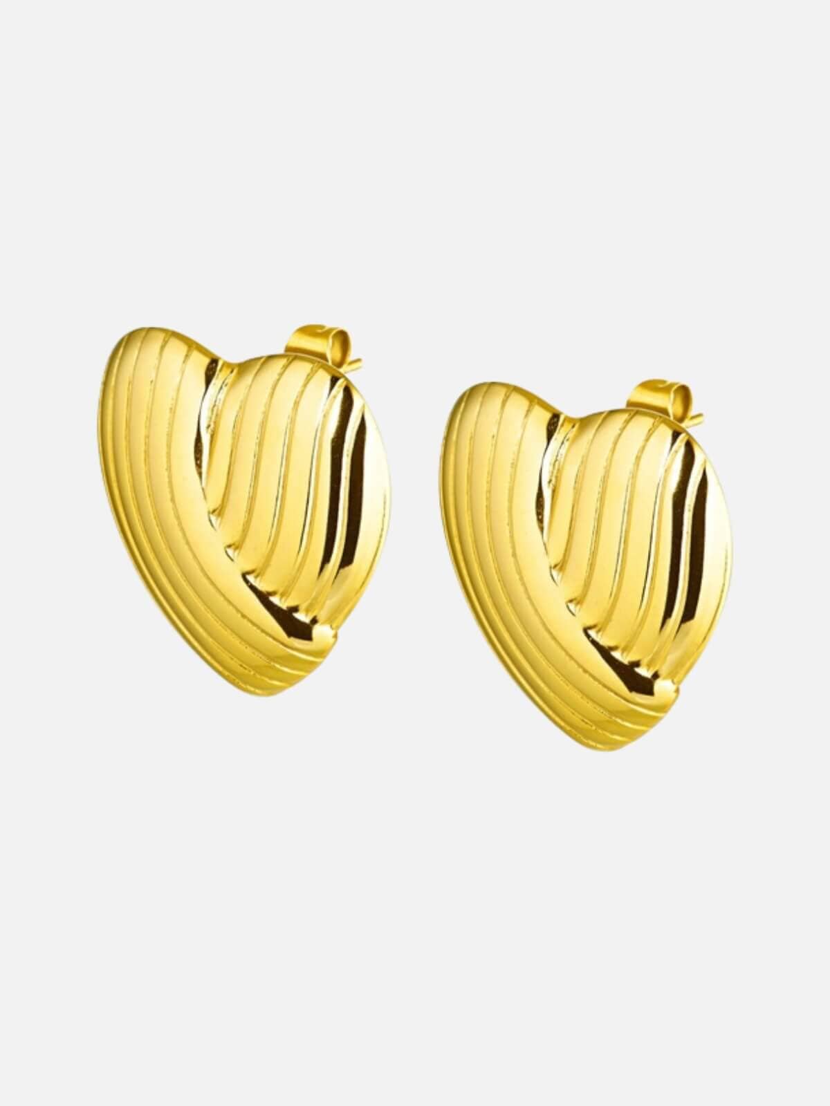 Cendre | Millie Earrings - Gold | Perlu