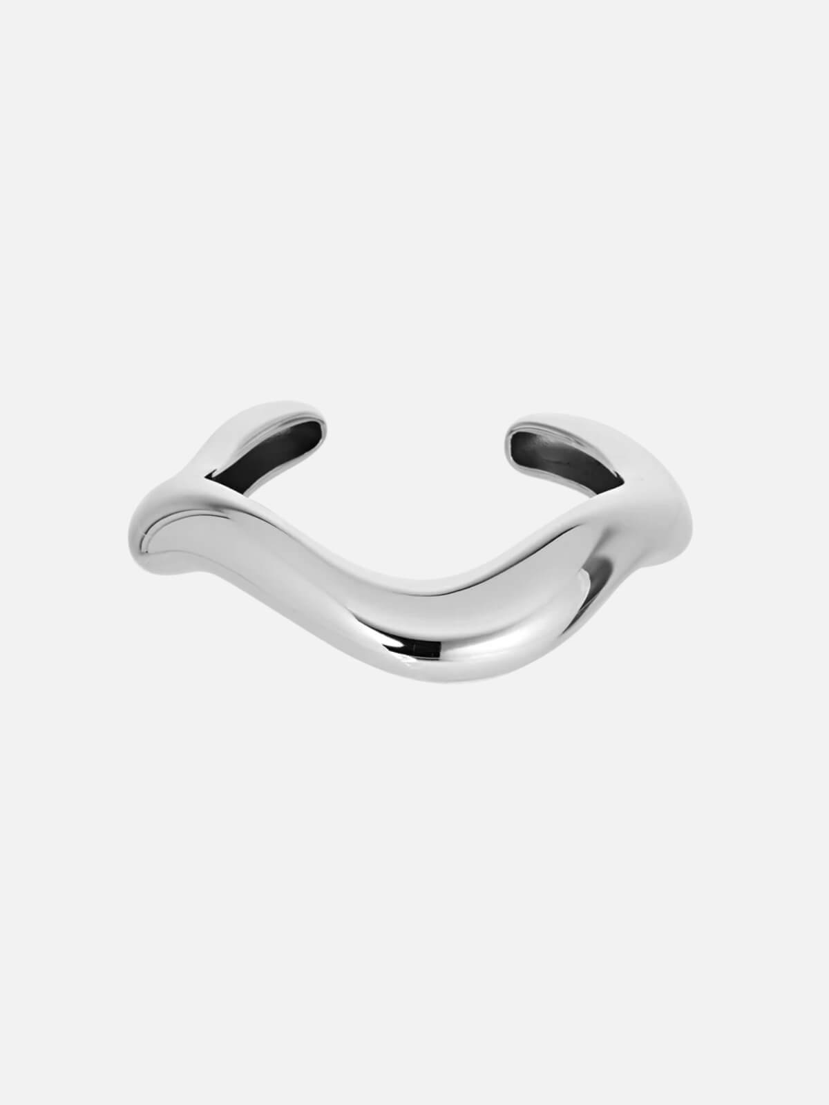 Rome Bangle - Silver