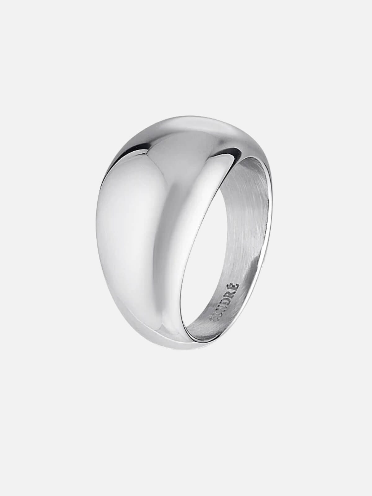 Cendre | Yves Dome Ring - Silver | Perlu