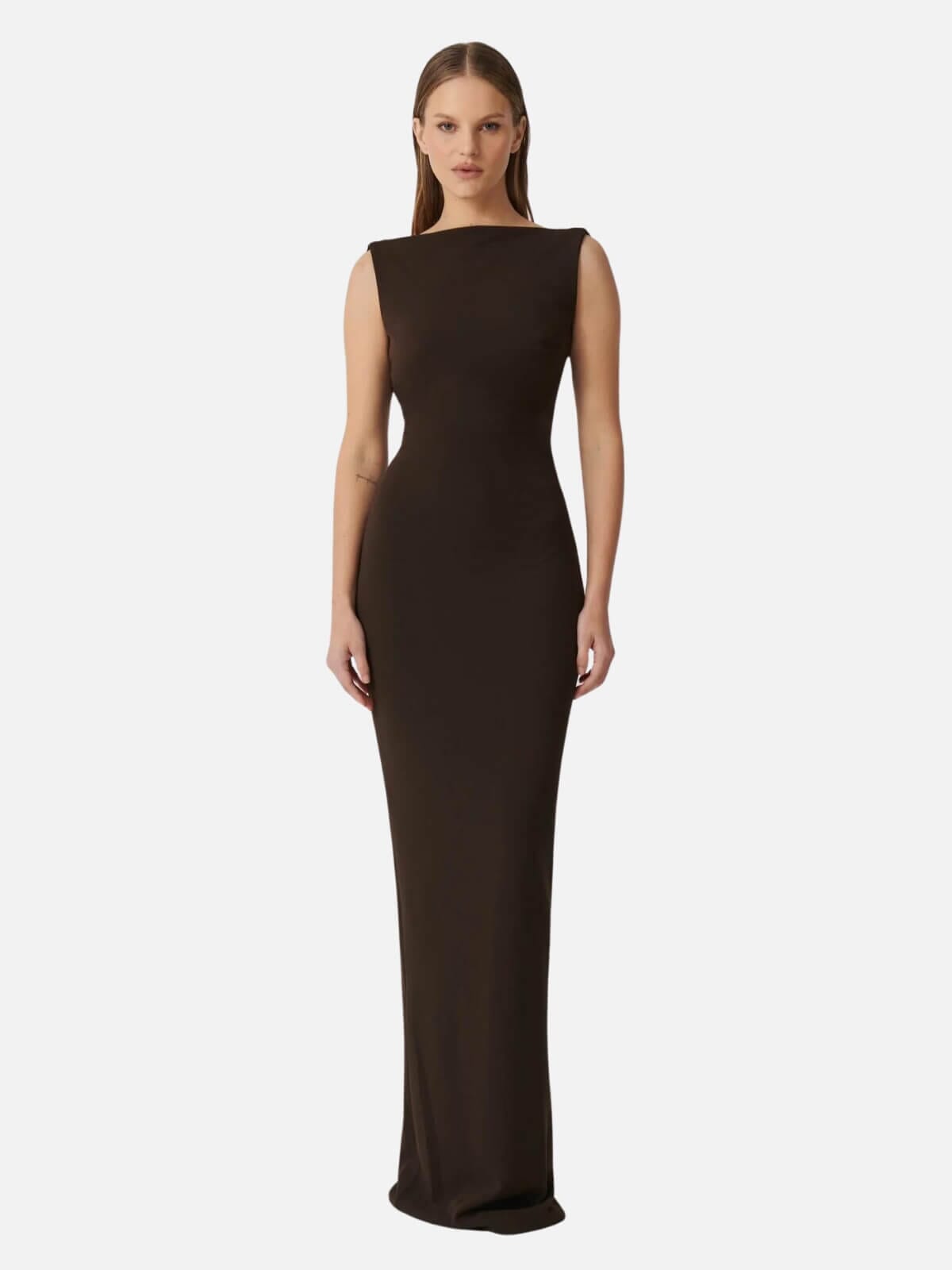 Effie Kats | Verona Gown - Coffee | Perlu