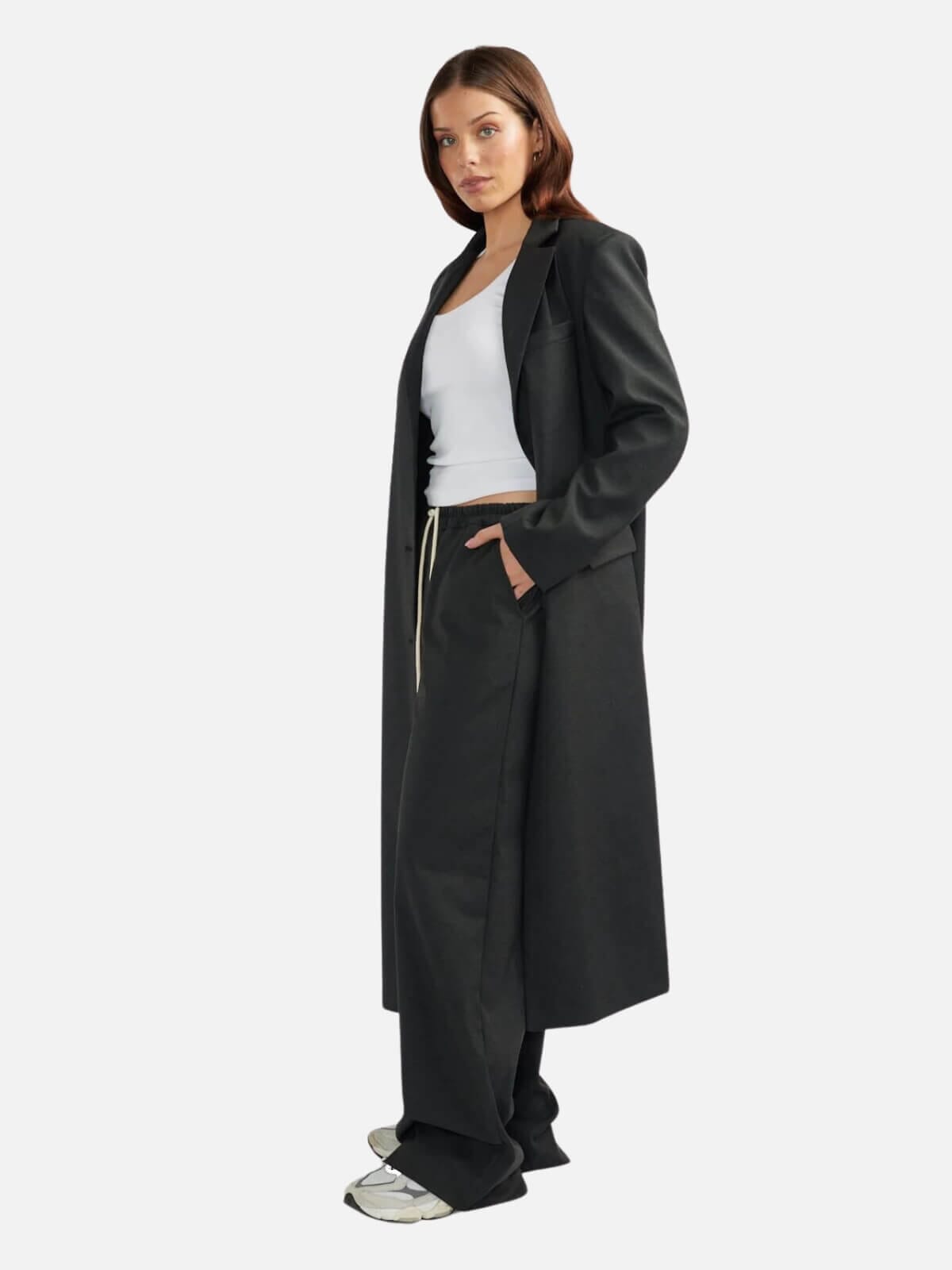 Ritchie Blazer Coat - Black Coats & Jackets Ena Pelly 