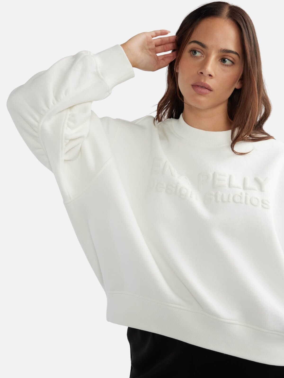 Timeless Sweatshirt - Vintage White Jumpers & Knitwear Ena Pelly 