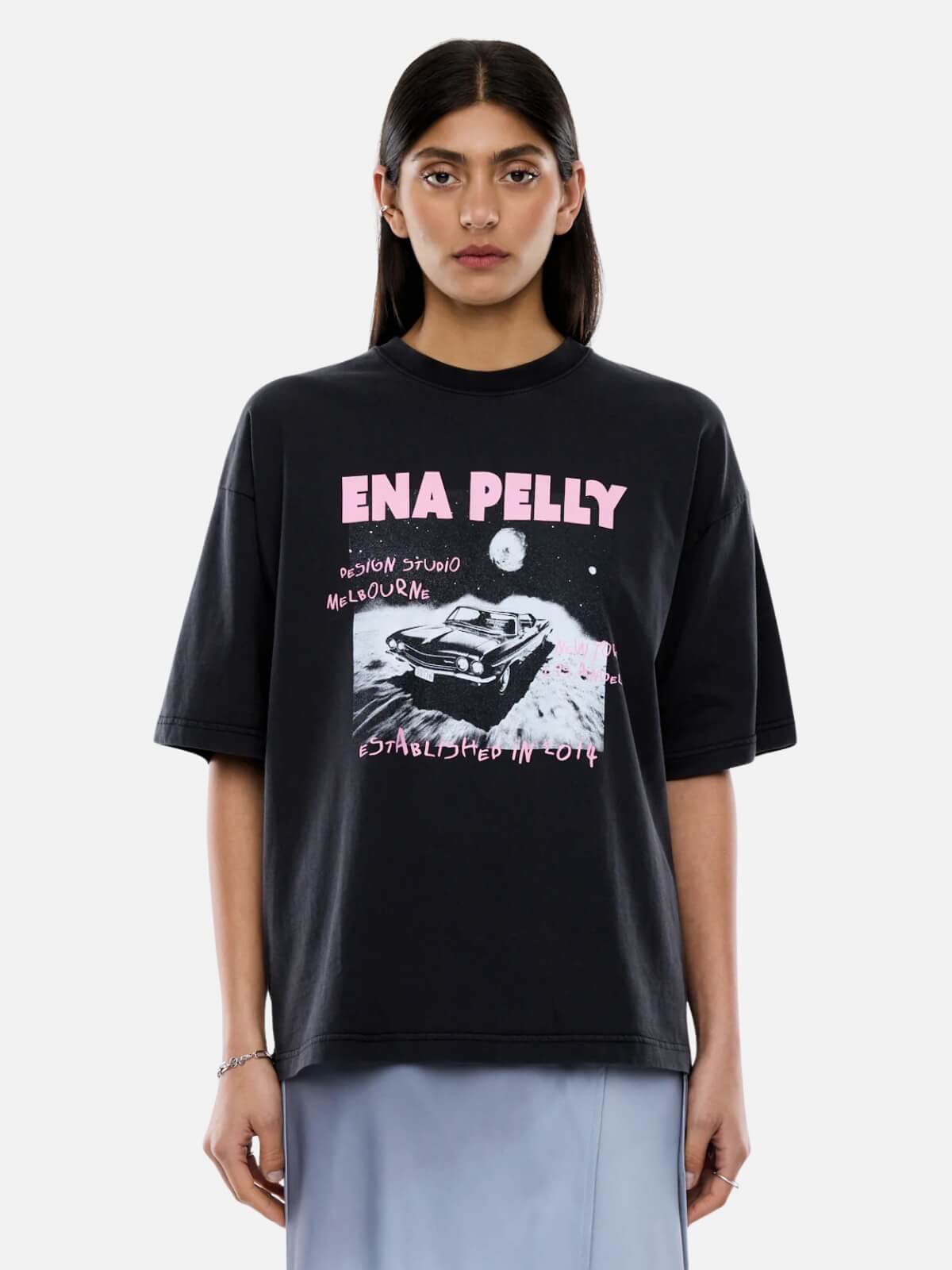 Vintage Car Tee - Vintage Black