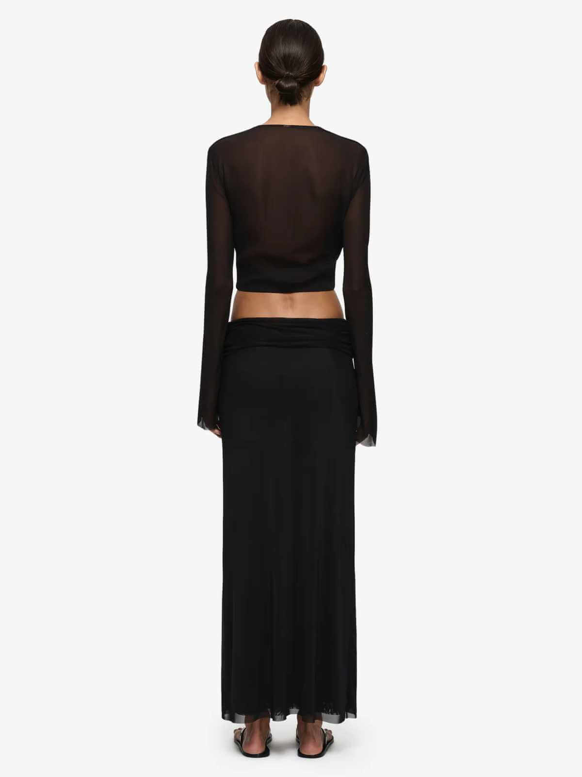 Eva Maxi Skirt - Black