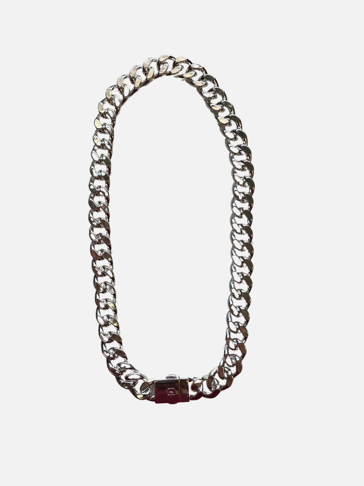 F+H | Attitude Statement Curb Chain: Brass + Sterling Silver | Perlu