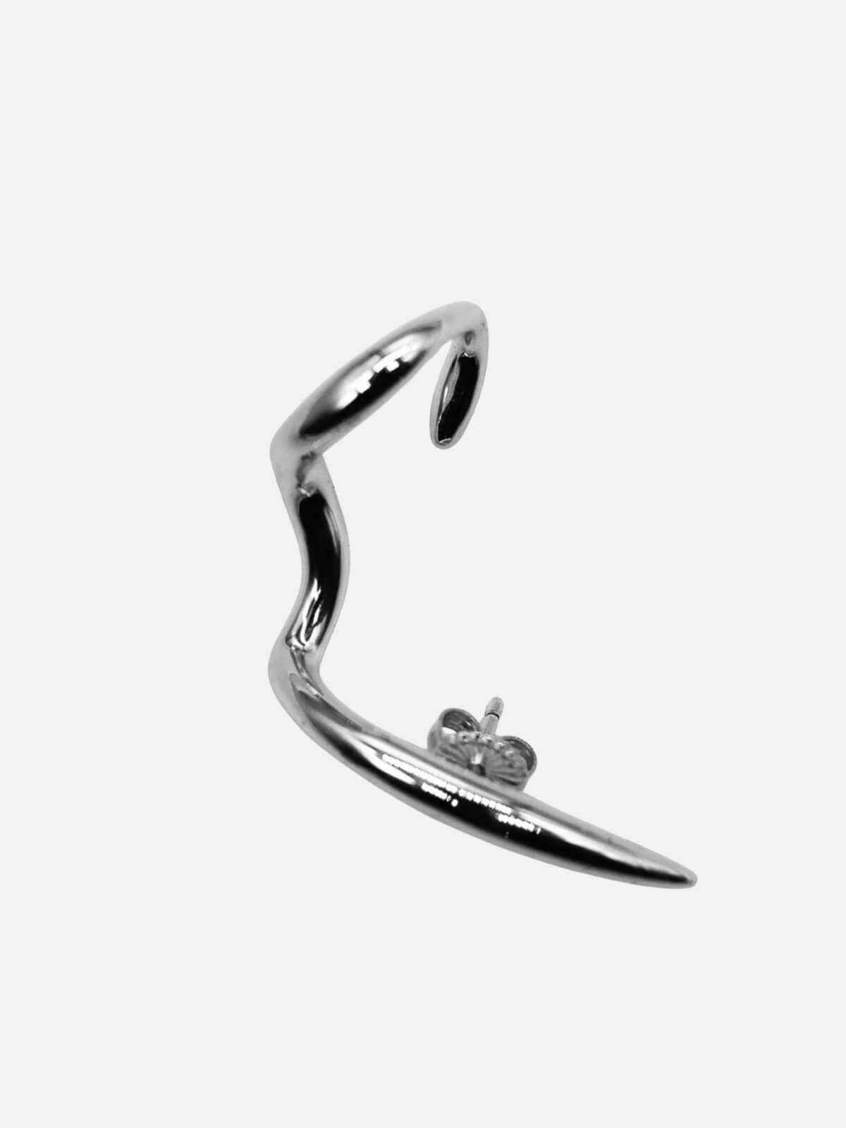 Blade Ear Piece - Sterling Silver
