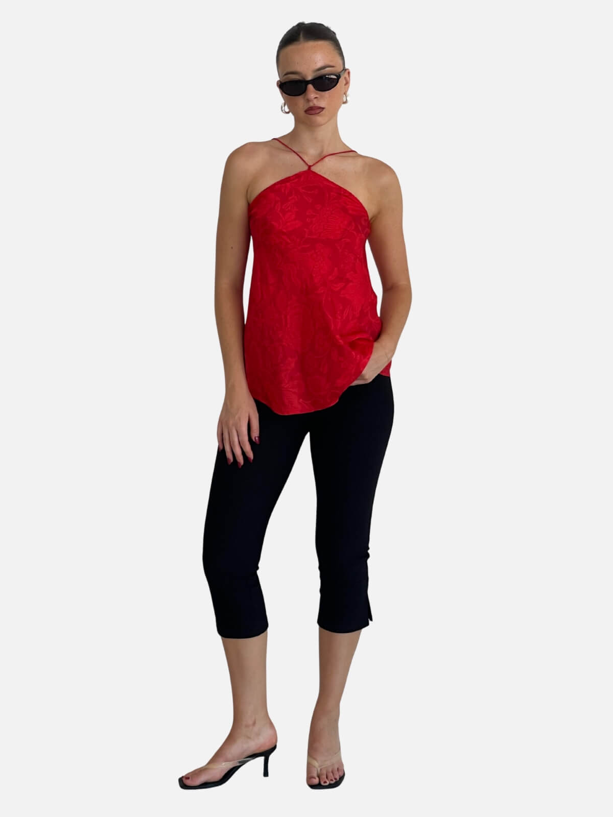 Allegra Scarf Top - Scarlett Bloom