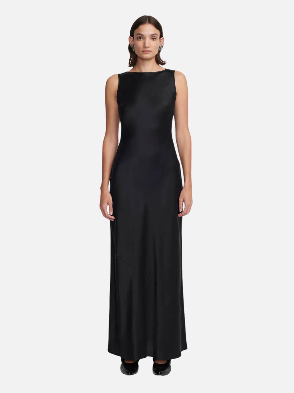 Hansen & Gretel | Elle Maxi Dress - Black | Perlu