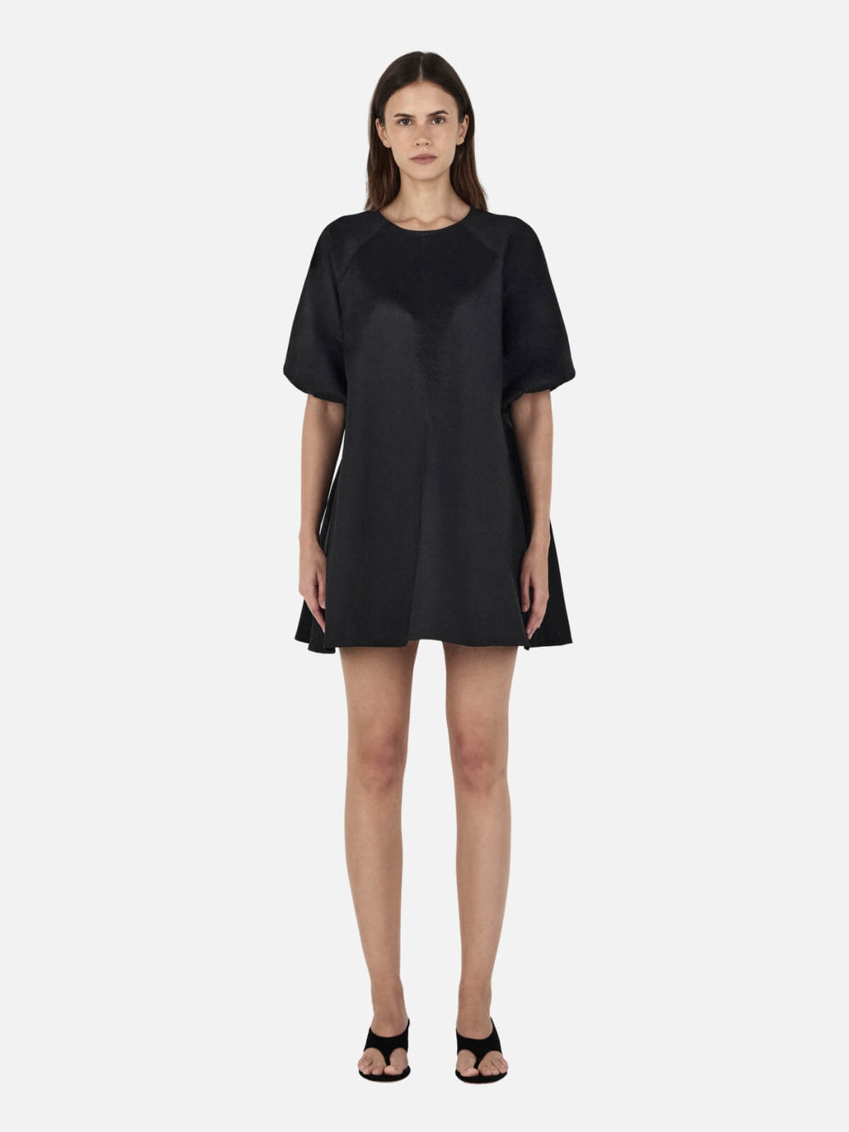 Jemima Taffeta Dress - Black